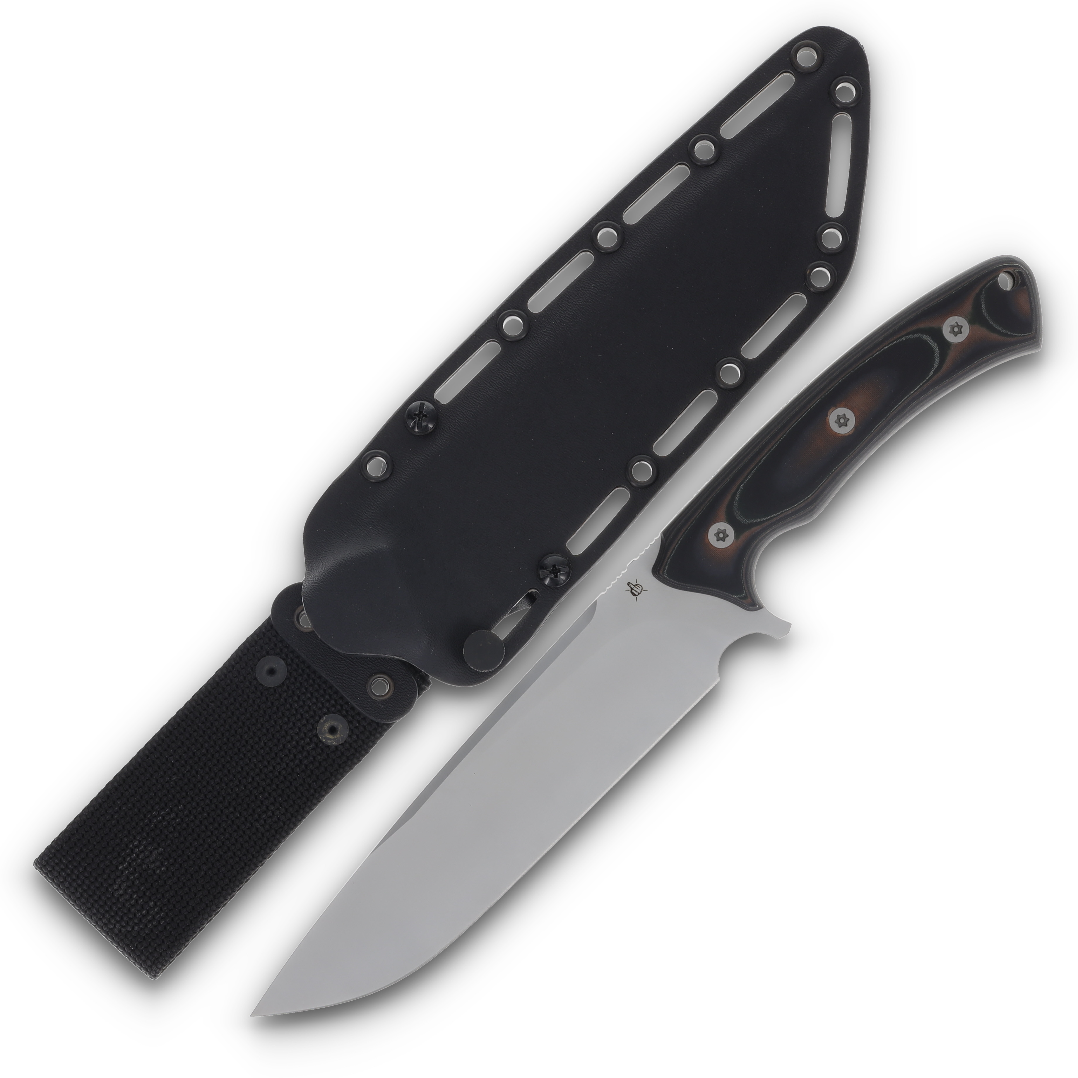 Bastards Knives Polaris Fixed Blade Micarta Foliage with Kydex Sheath POLARIS-32 View 1