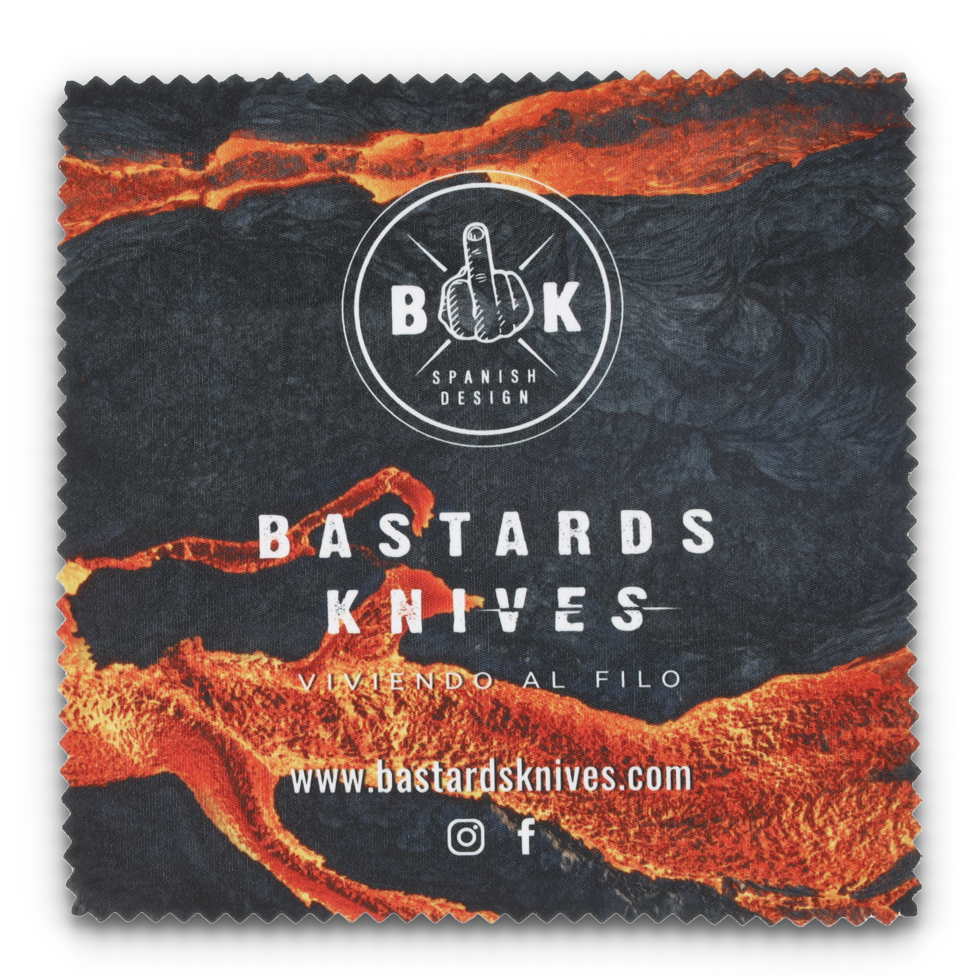 Bastards Knives Vega Lockback Folding Knife Brown Canvas Micarta VEGA View 6