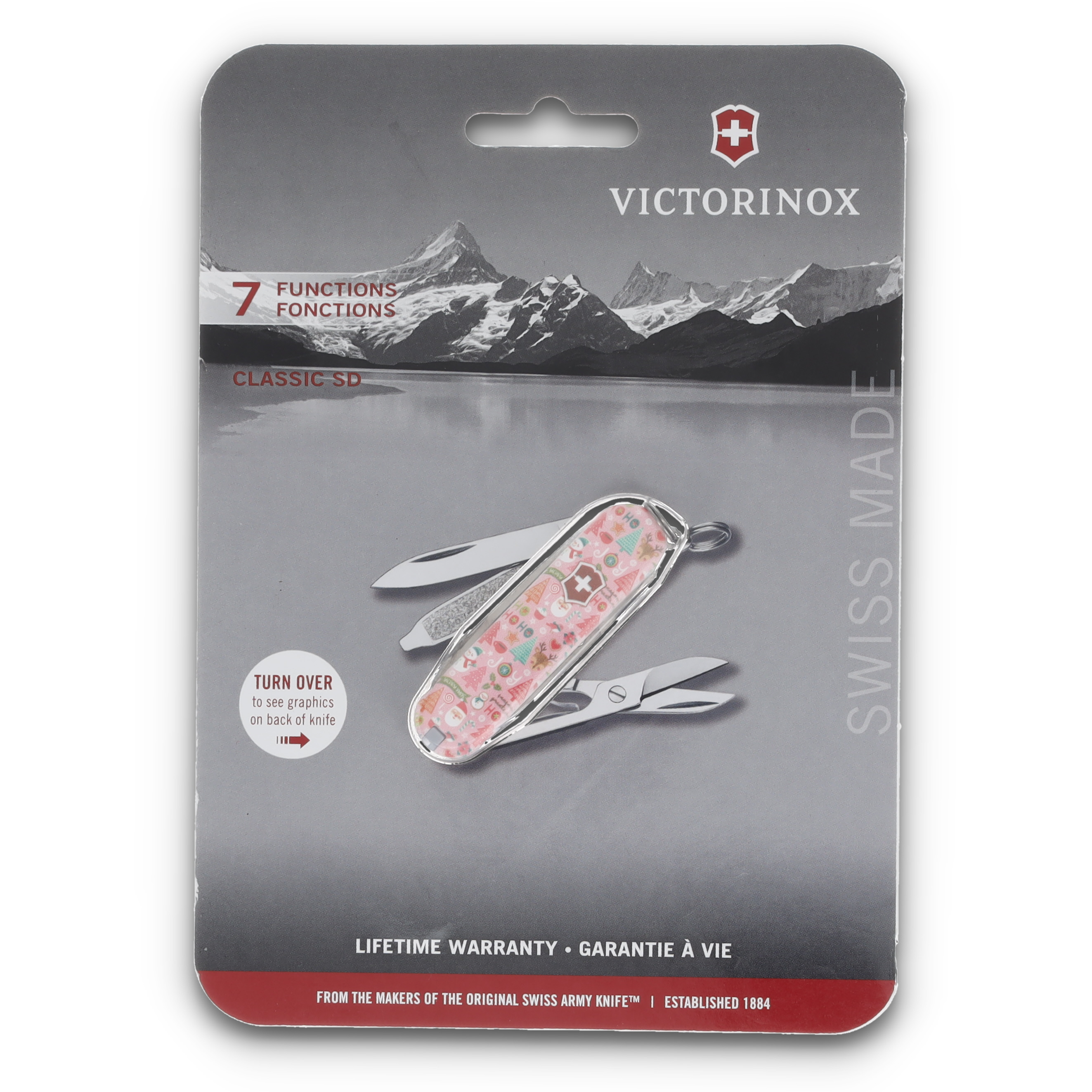 Victorinox Pink Christmas Classic SD V1169 View 6