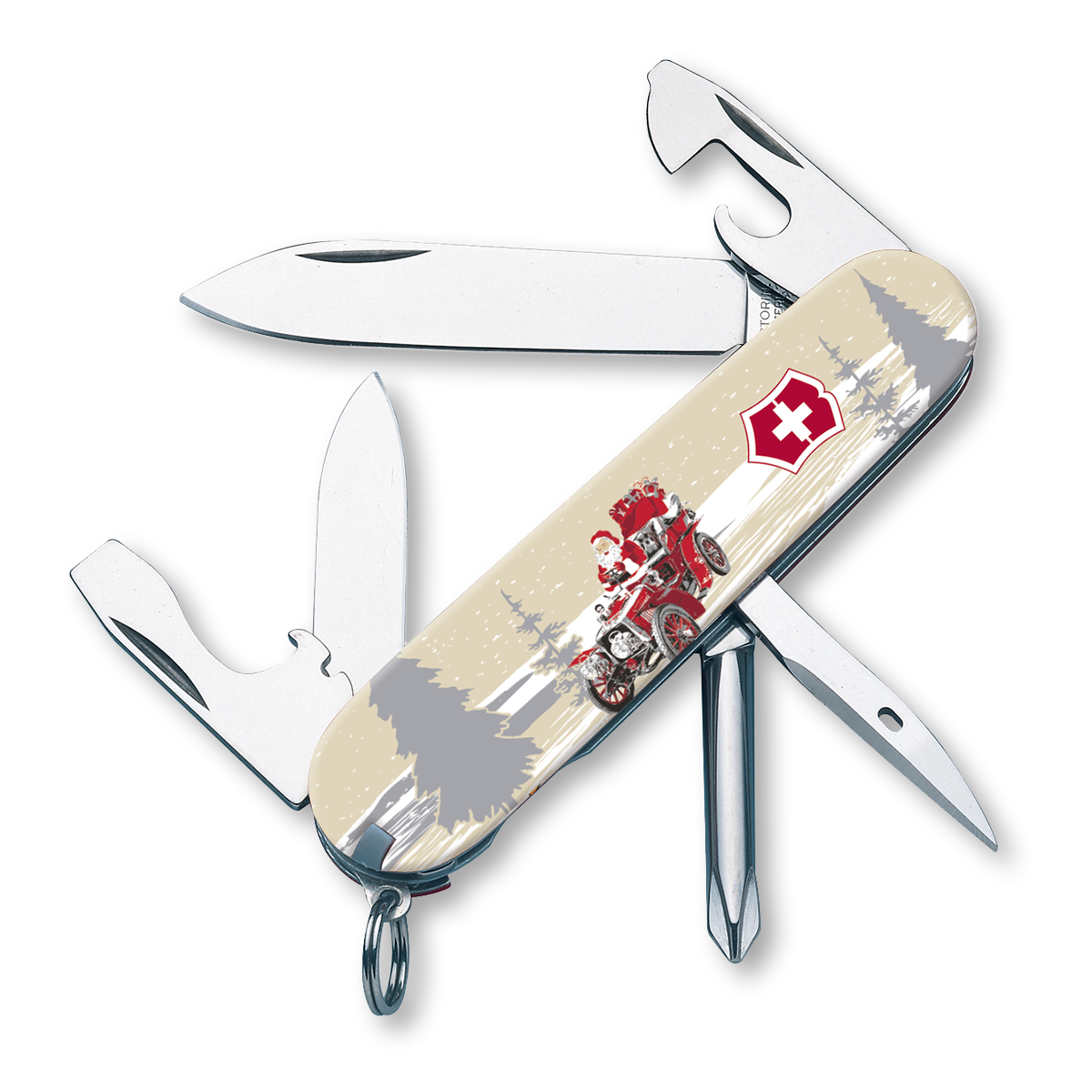 Victorinox SMKW Exclusive Santa Tinker Swiss Army Knife V1172 View 1