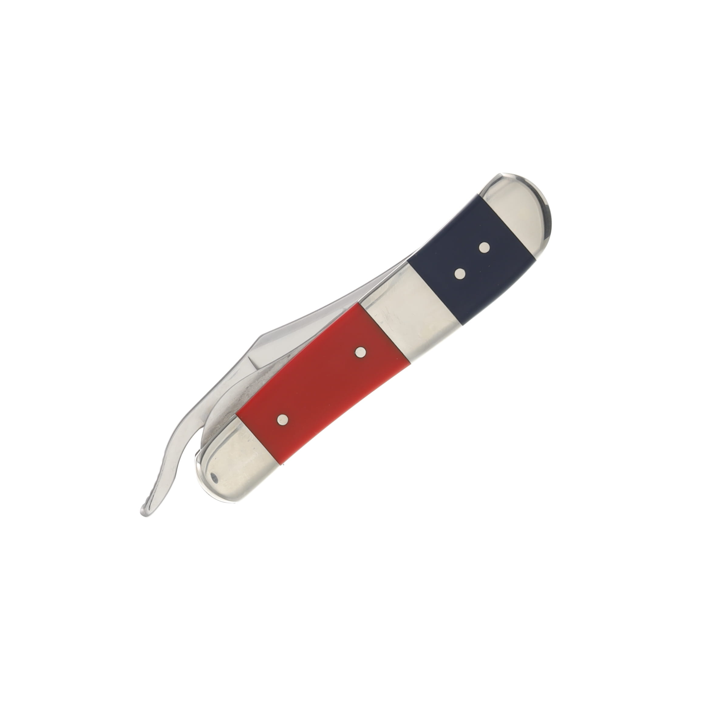Case XX Boy Scouts American Flag Smooth Synthetic RussLock Folding Knife CA18069 View 5