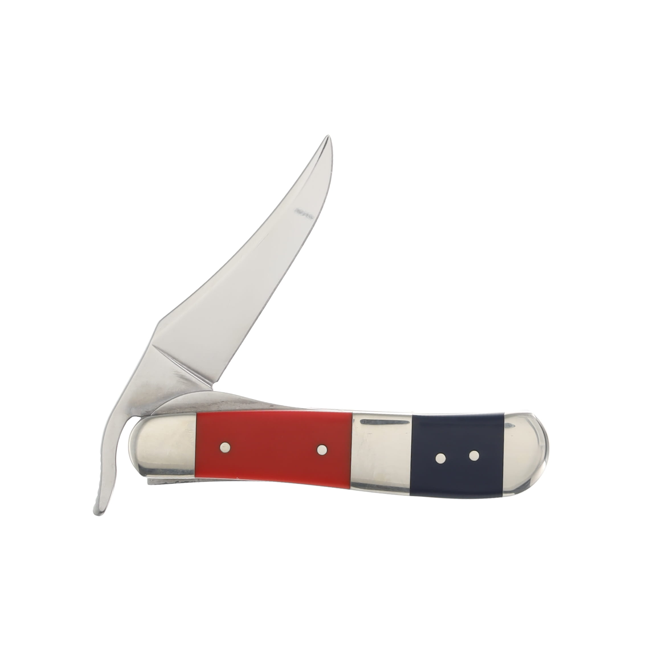 Case XX Boy Scouts American Flag Smooth Synthetic RussLock Folding Knife CA18069 View 2