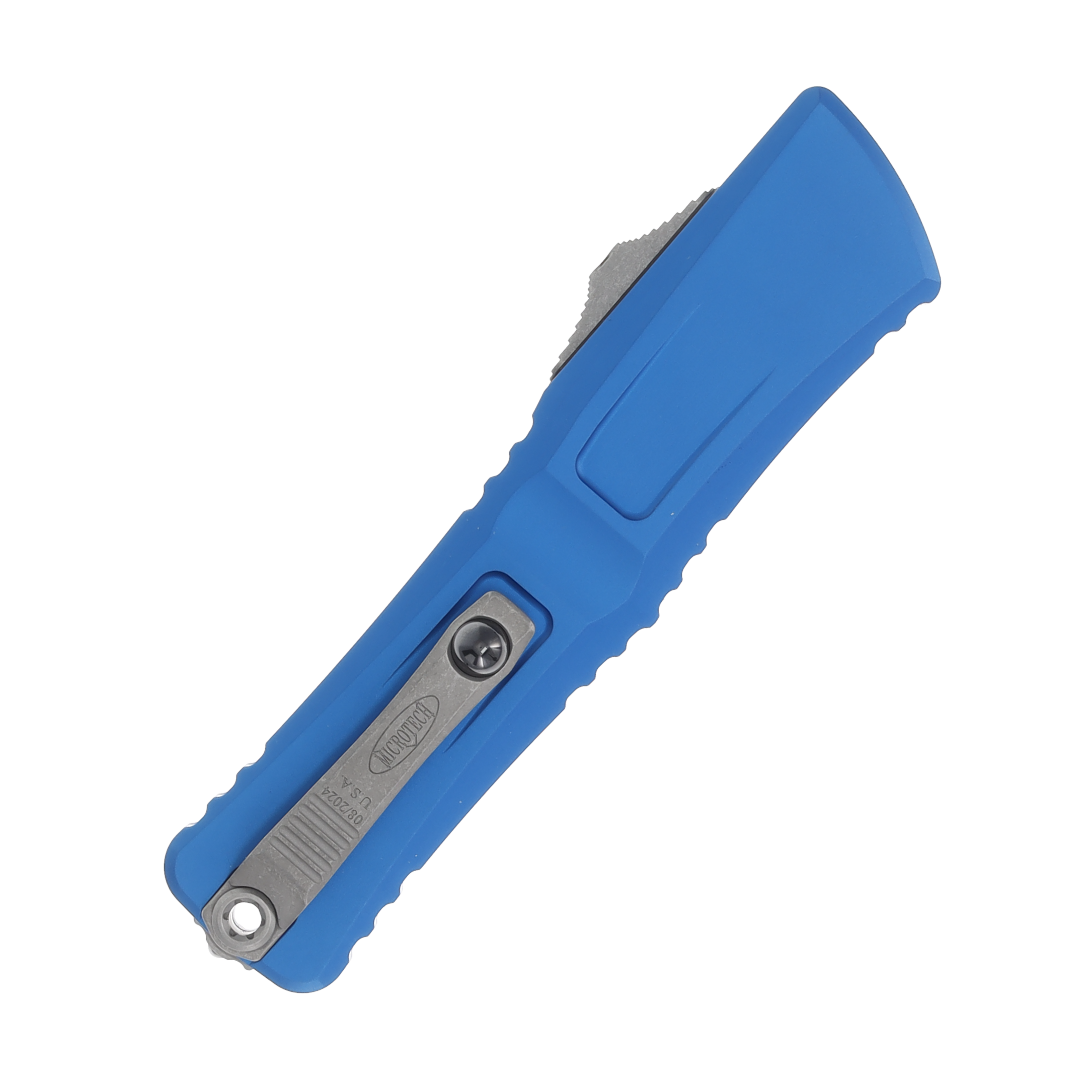 Microtech Auto OTF Combat Troodon D/E Gen III Blue 4.0in Apocalyptic Dagger AUMT114210APBL View 4