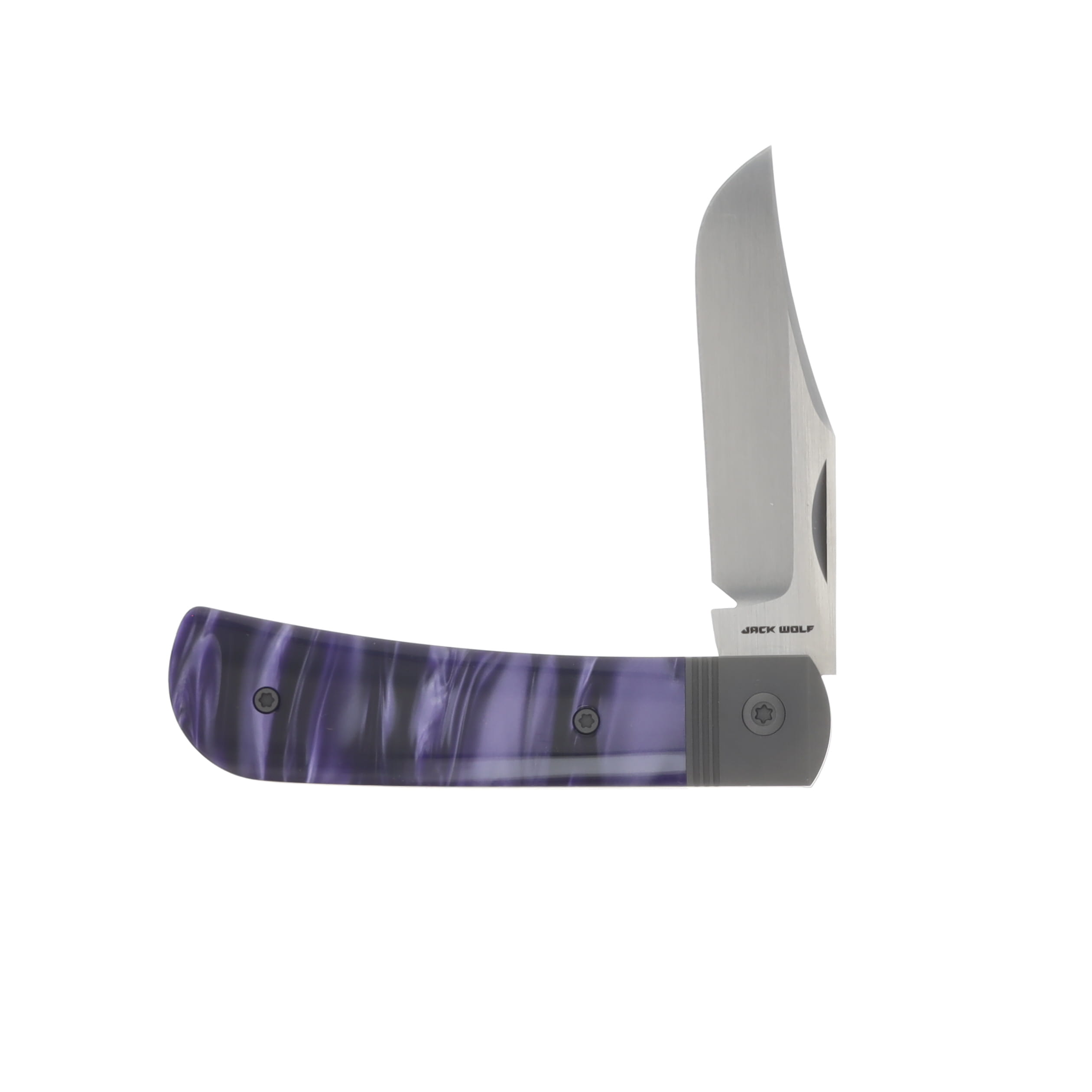 Jack Wolf Benny's Clip Folding Knife Cosmic Purple Kirinite BENNY-02-KIR-COS-PUR View 3