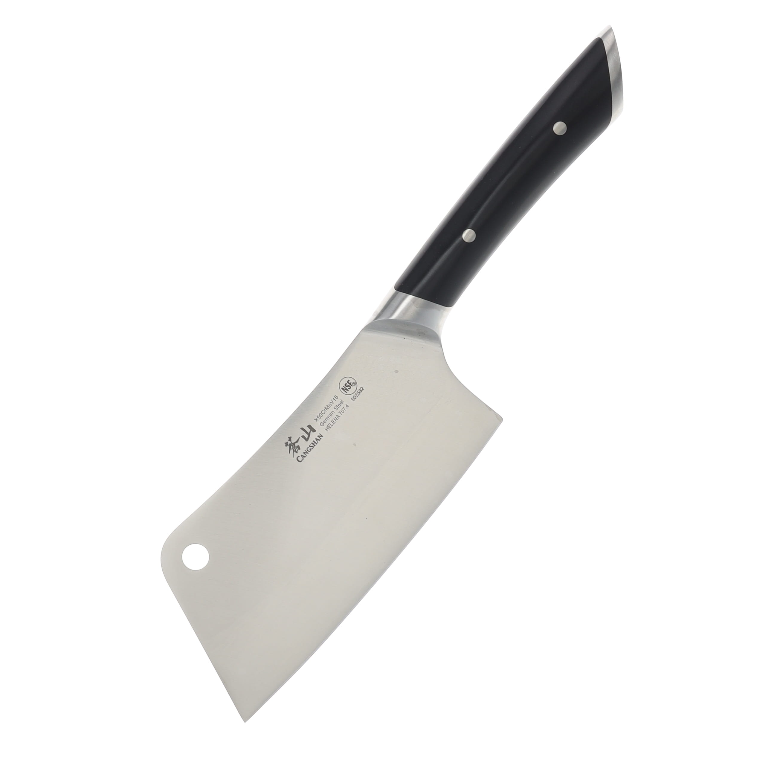 Cangshan Helena Series Kitchen Meat Cleaver 6in With Sheath 502582 View 4