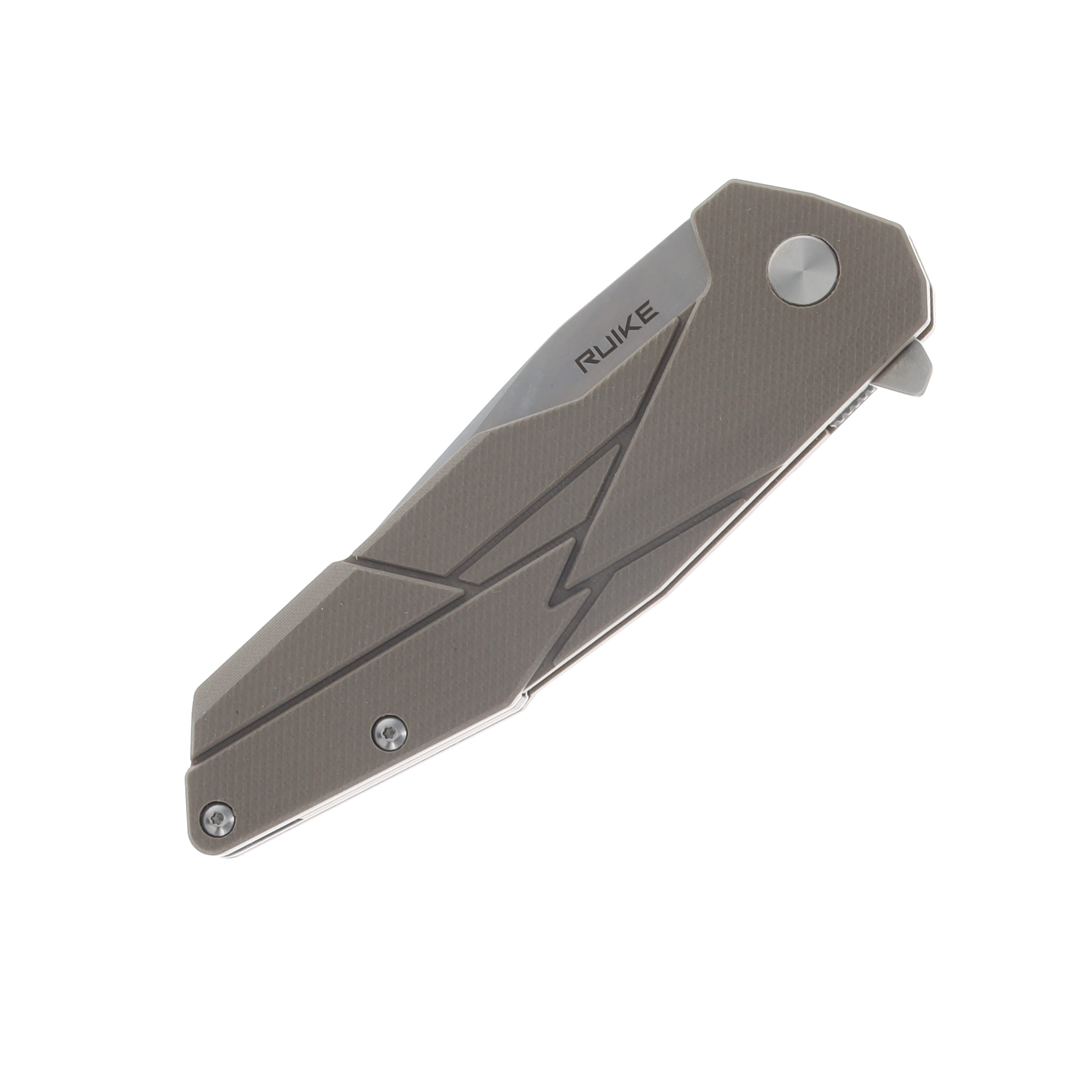 Ruike Thumb-Up Safety Lock P138-W Tan Folding Knife RUPP138W View 6