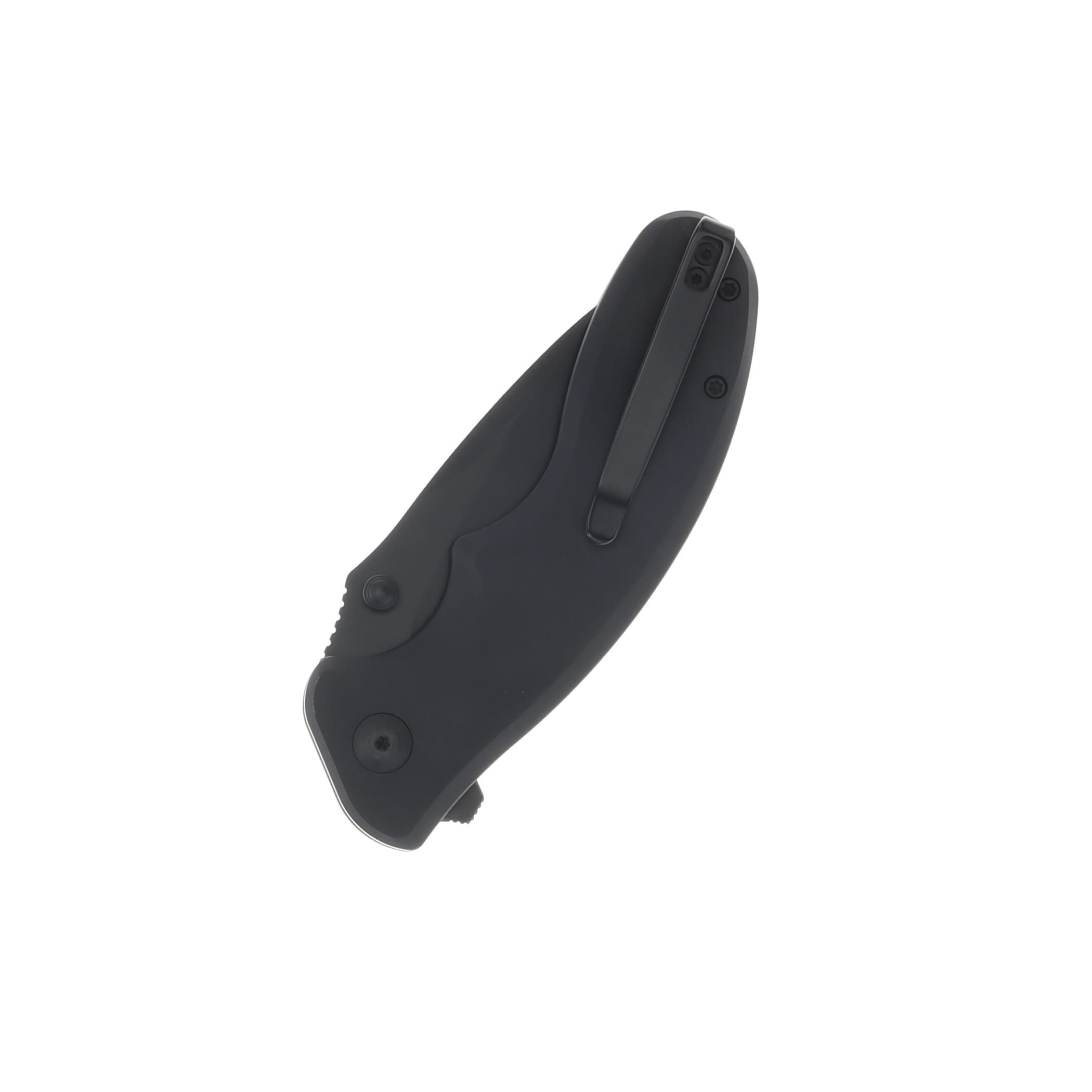 SENCUT Cybrix Folding Knife 3.46 Inch Plain Black Drop Point S23098A-1 View 2