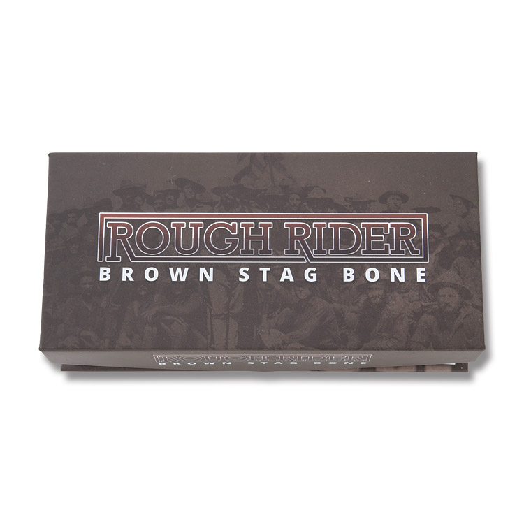 Rough Ryder Brown Stag Bone Folding Hunter RR1804 View 3