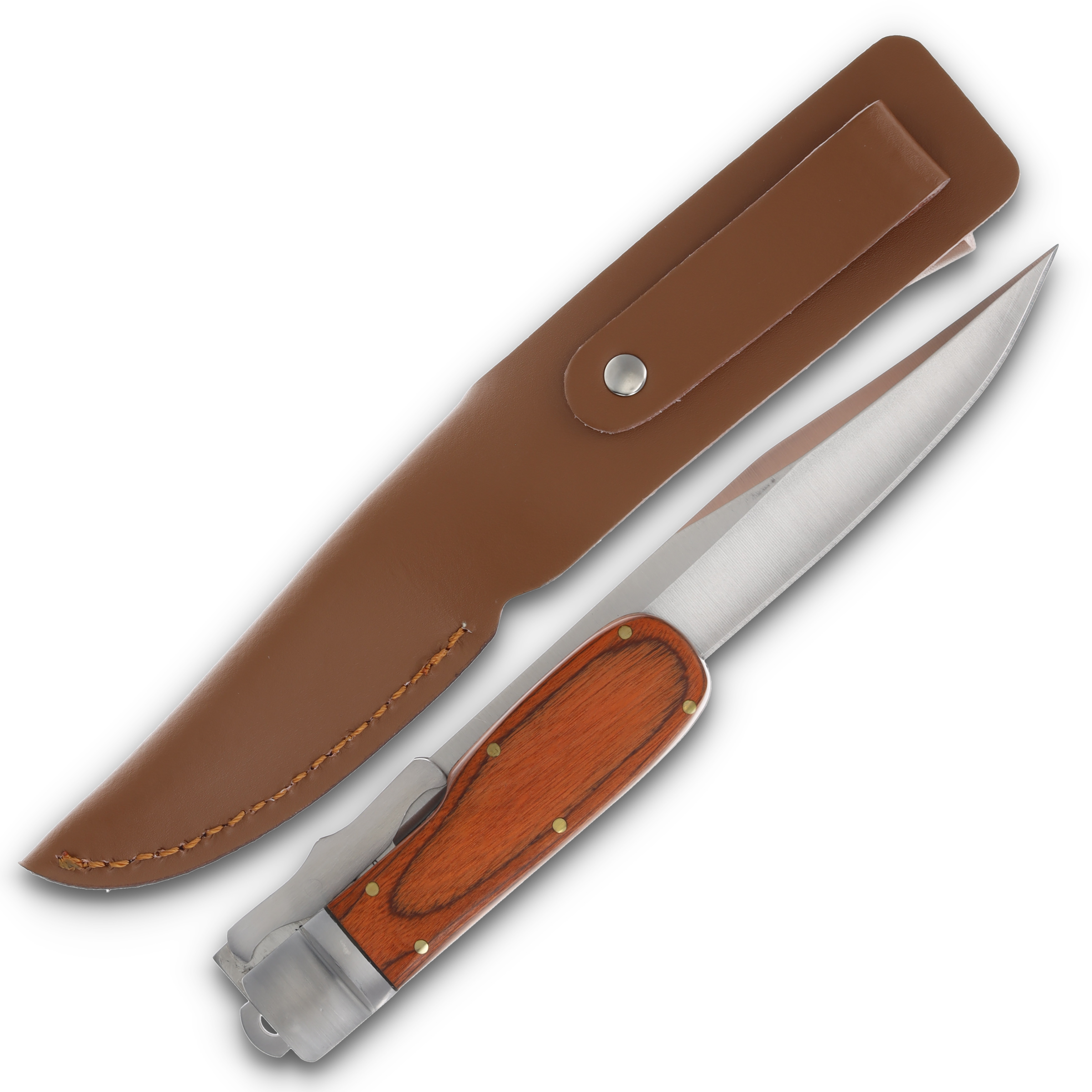 Frost Cutlery Sharps Cutlery 12.5in German Style Folding Hunter FRSHP814 View 4