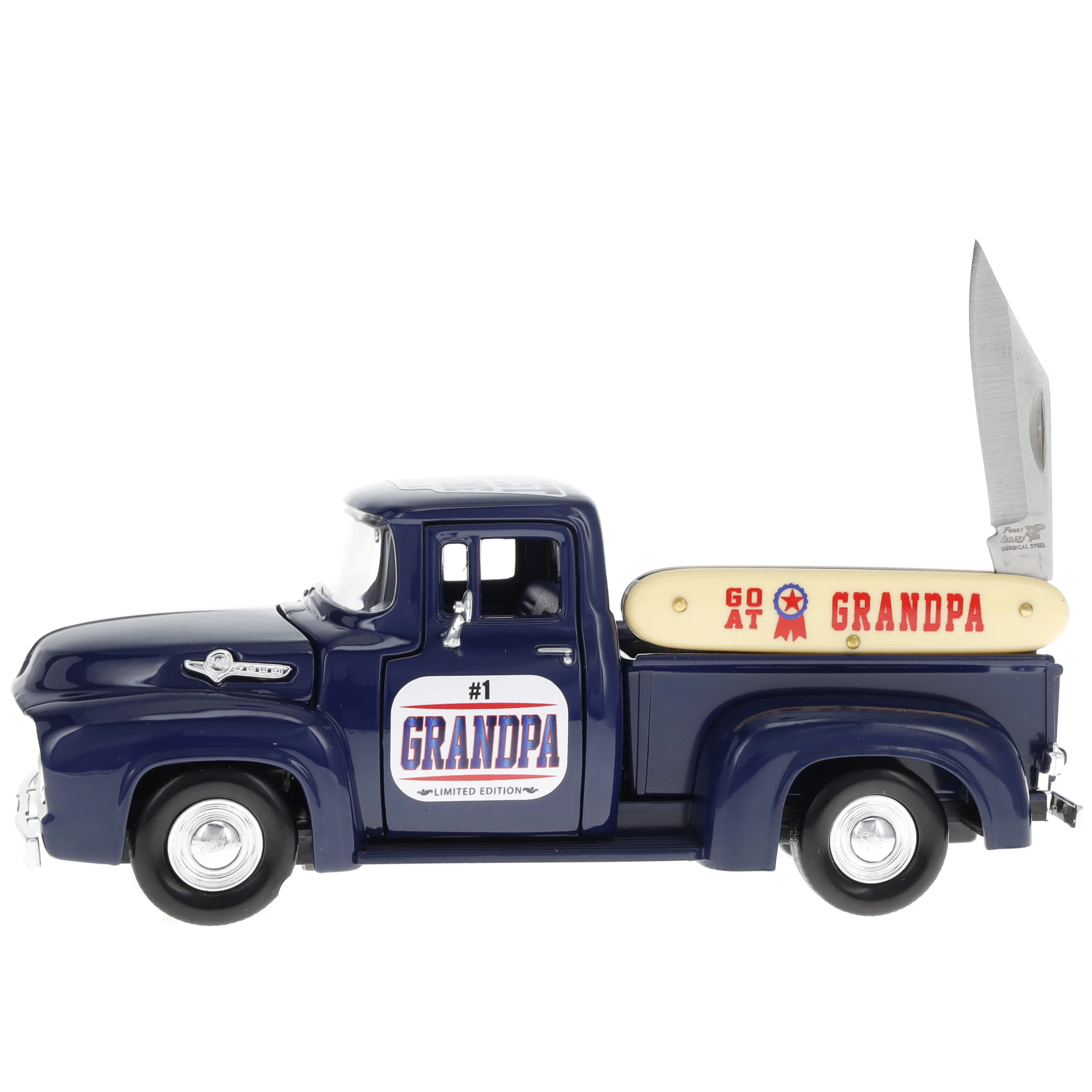 Frost 1937 Ford Pickup Truck Greatest Of All Time Grandpa Folding Knife FRPUGRANDPAG View 3