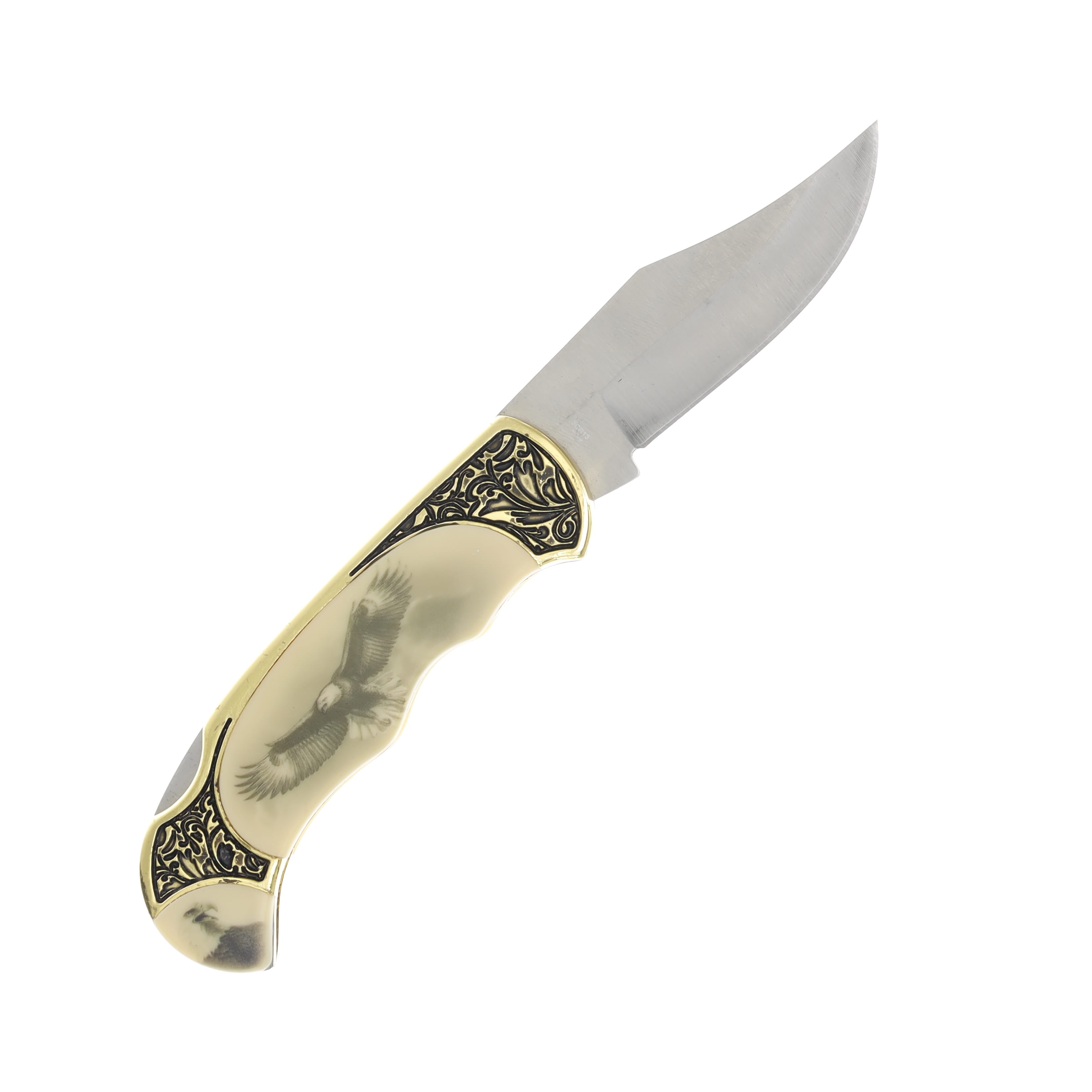 Szco Wildlife Collection Folding Knife Eagle 211411EG View 2