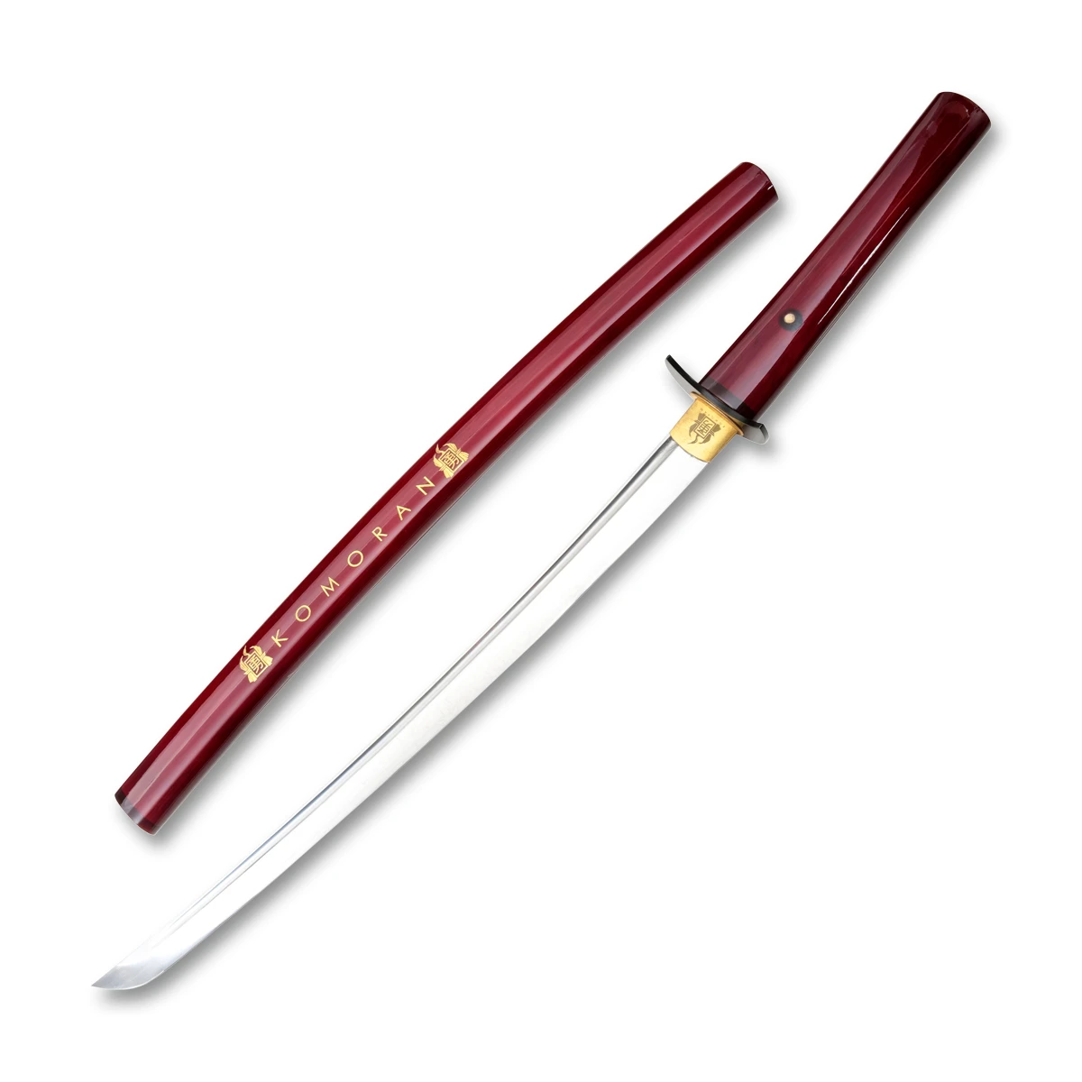 Komoran Wakizashi Fixed Blade Sword 20in Plain Edge KO040 View 1