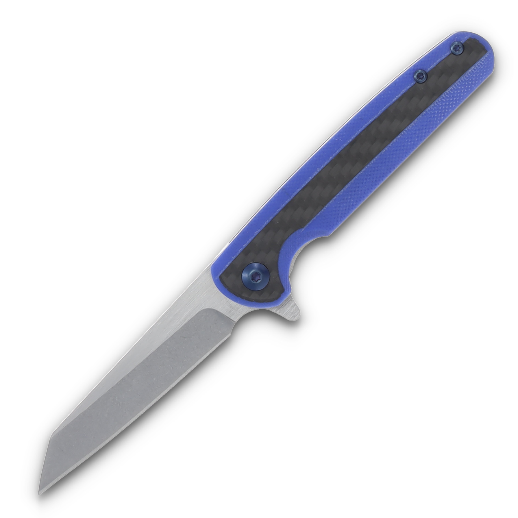 Rough Ryder Blue G-10 and Carbon Fiber Folding Knife RR2670 View 1