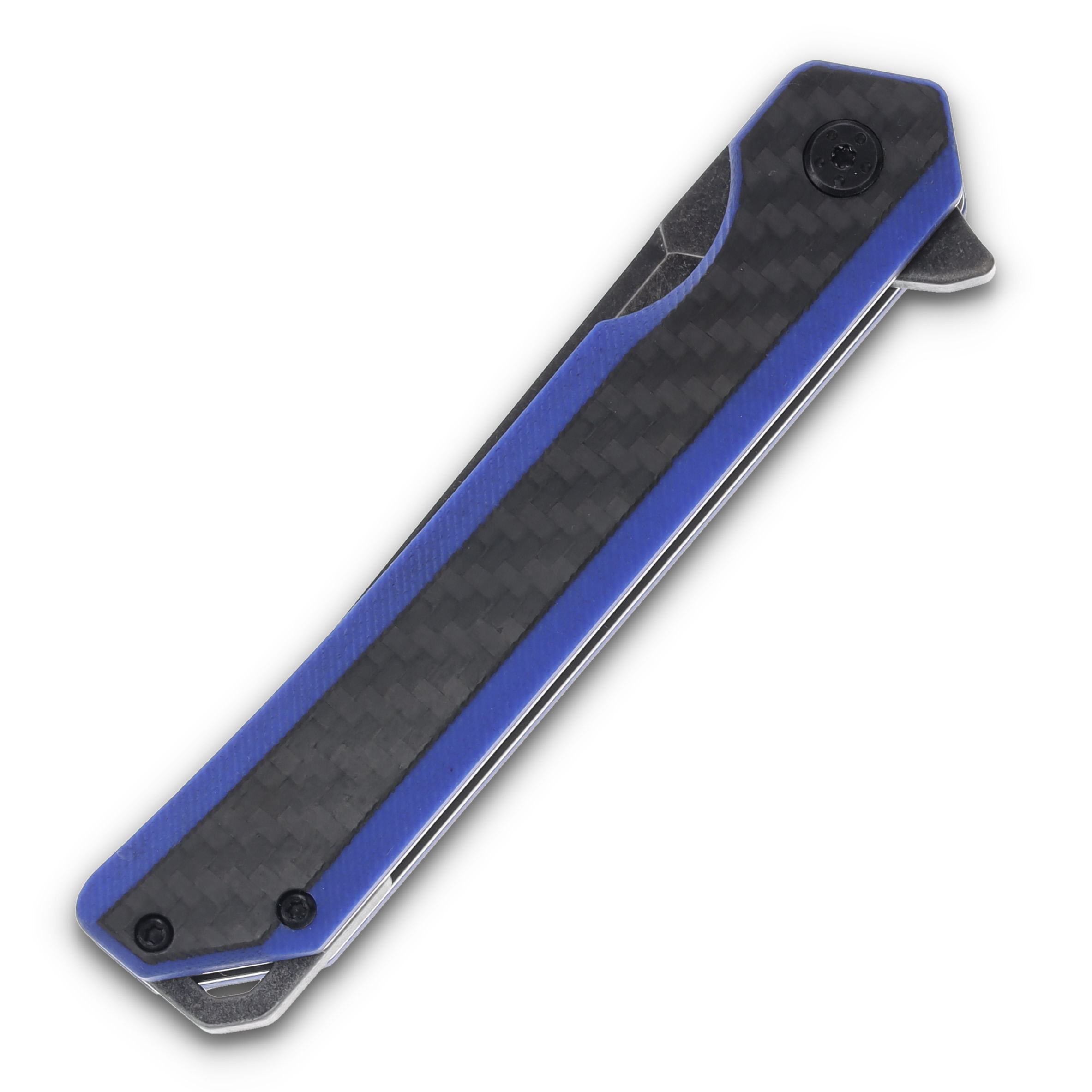 Rough Ryder Blue G-10/Carbon Fiber Linerlock Folding Knife RR2671 View 5