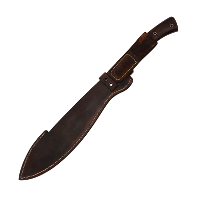 Weatherford Kukri Chopper 1095 Carbon Steel Bushcraft Blade Hickory View 6