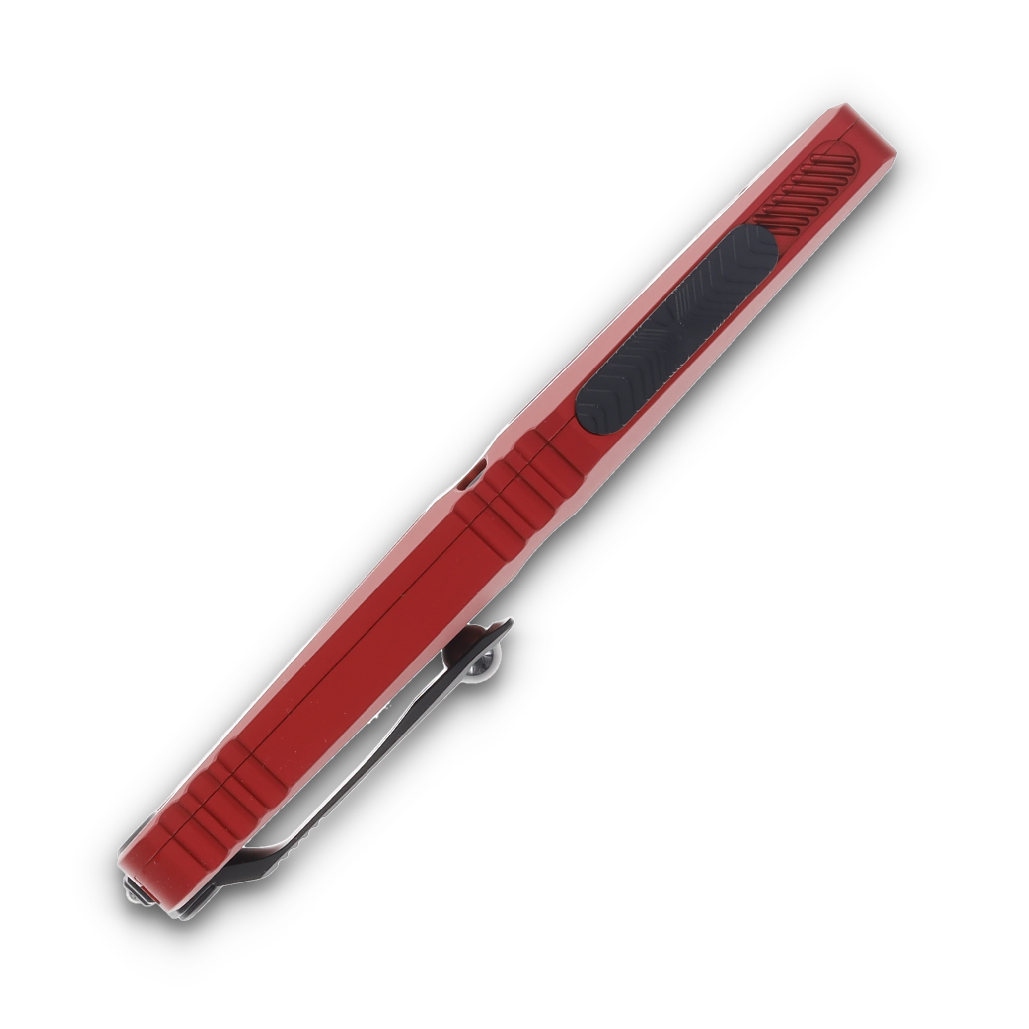 Microtech Combat Troodon S/E Gen III Red Part Serrated Black Drop Point AUMT11432RD View 6