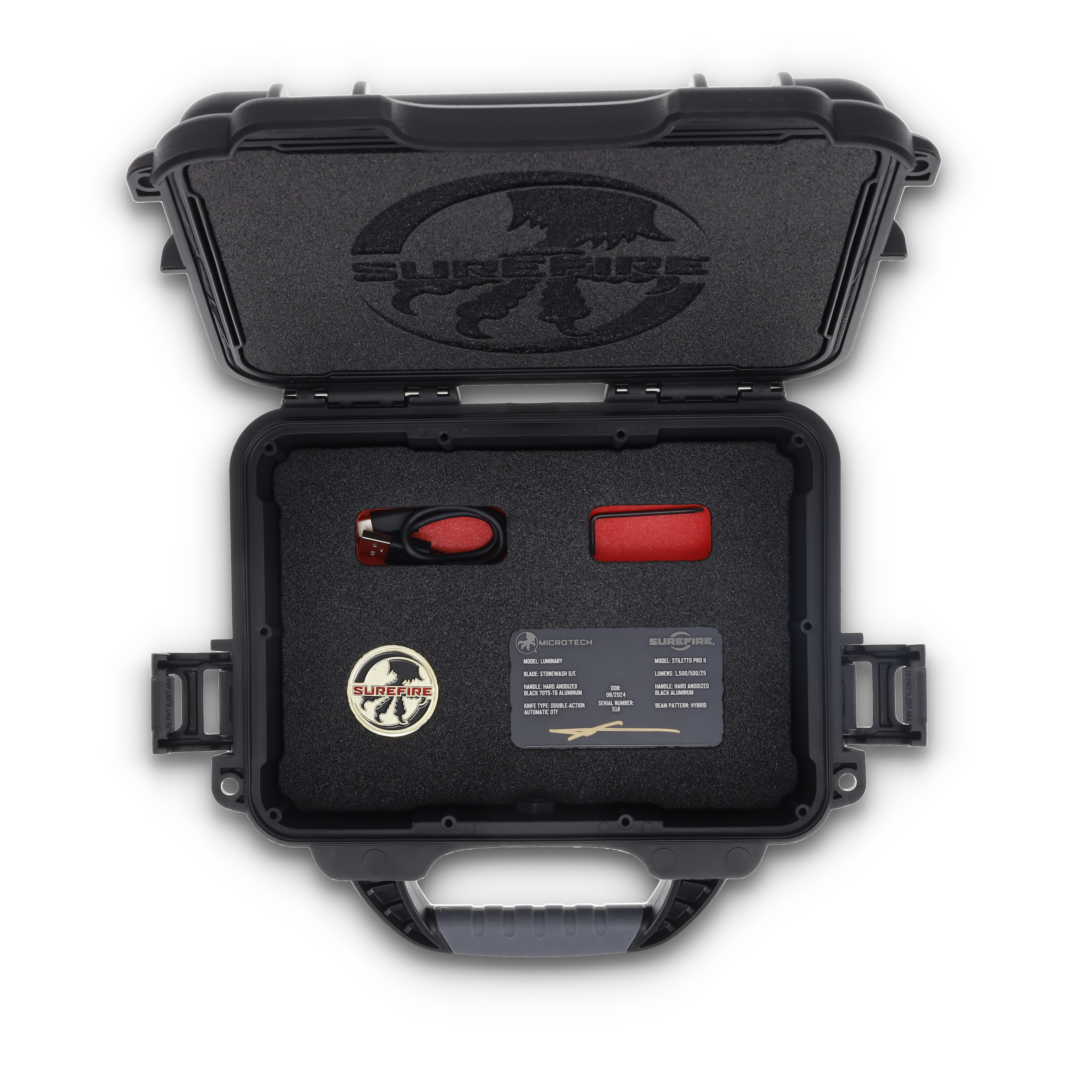 Microtech Luminary & Surefire Stiletto Pro II Collaboration Set AUMT127010SET View 29