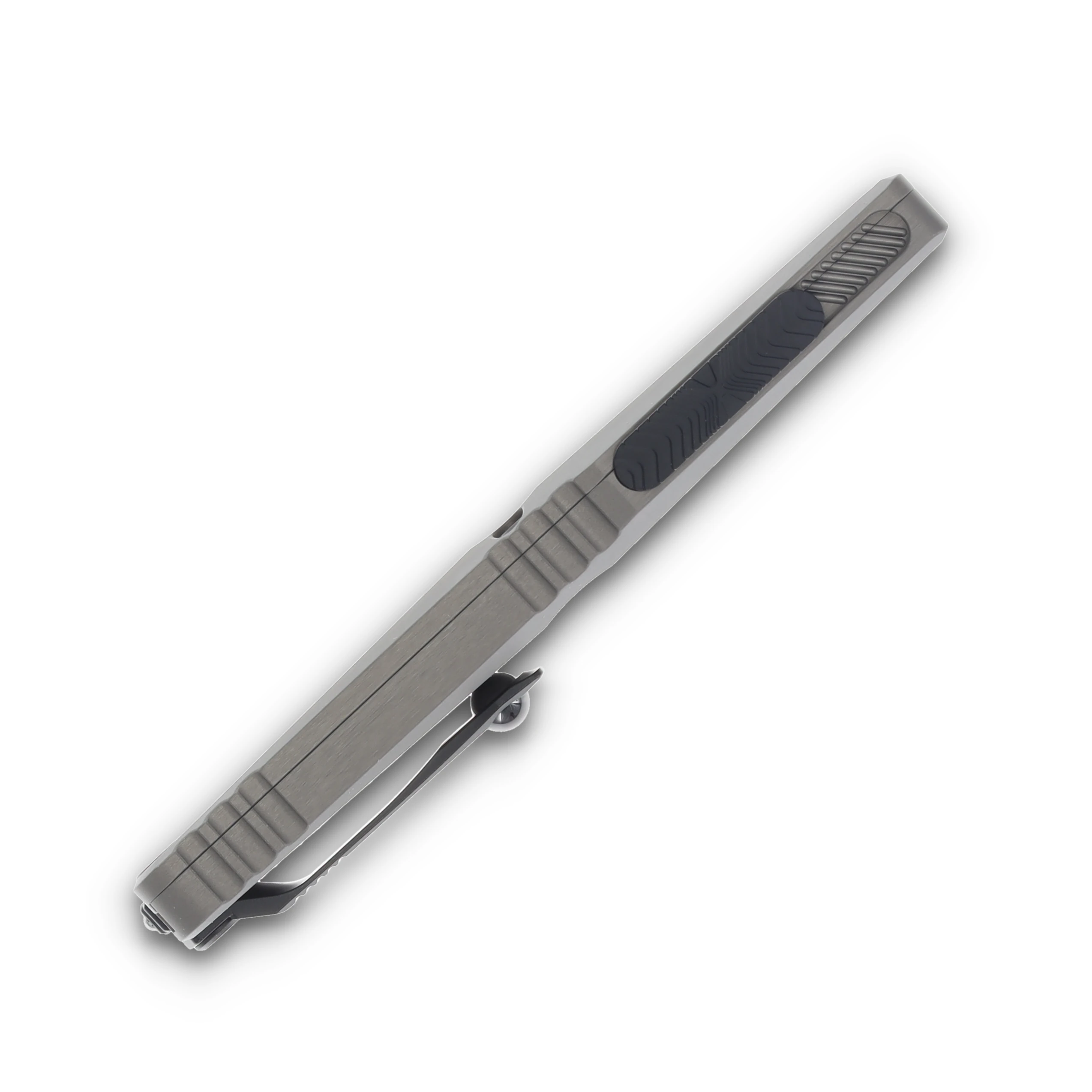 Microtech Combat Troodon T/E Gen III Natural Clear Black Tanto AUMT11441NC View 5