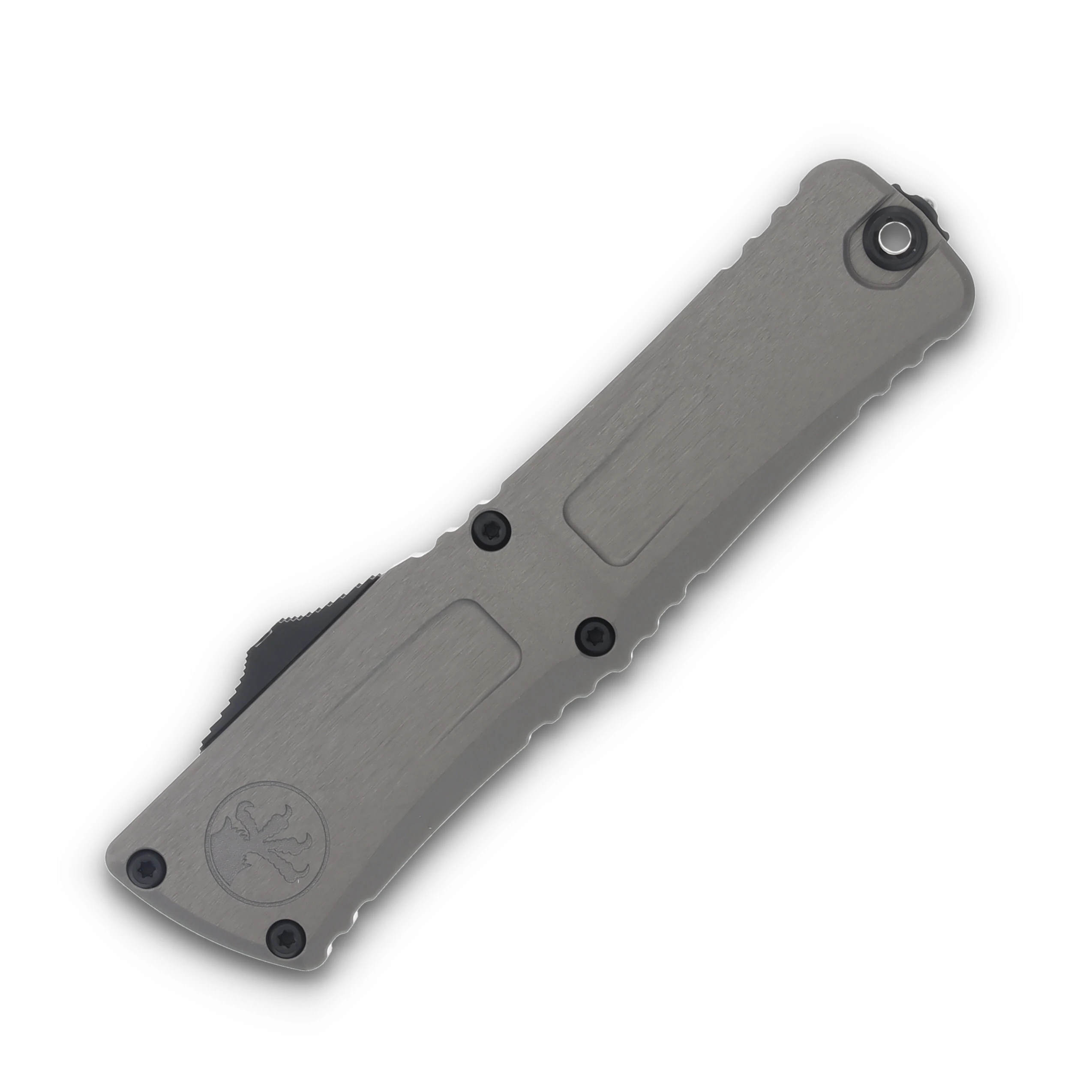Microtech Combat Troodon T/E Gen III Natural Clear Black Tanto AUMT11441NC View 3