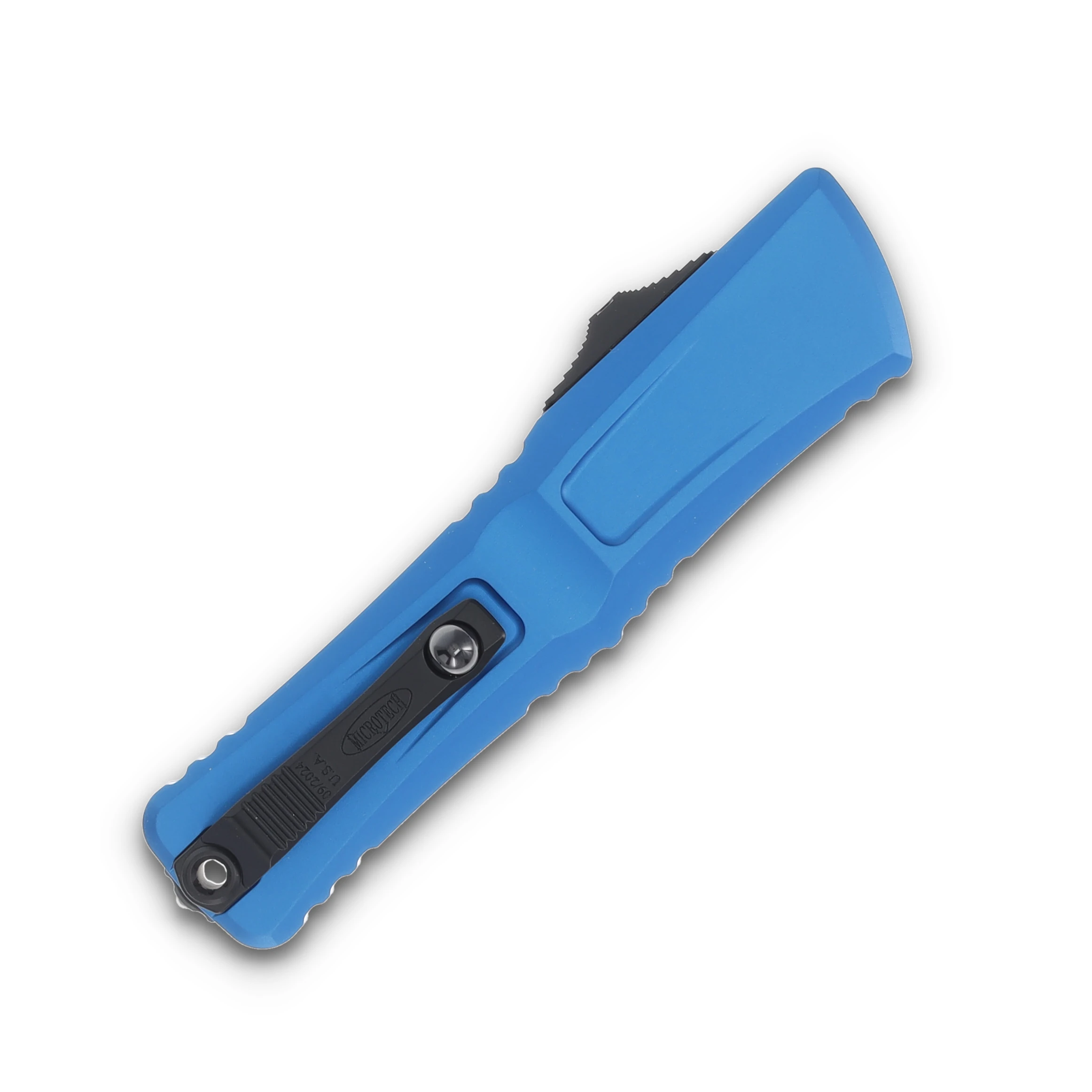 Microtech Combat Troodon Gen III OTF Automatic 4in Plain Blue AUMT11431BL View 4