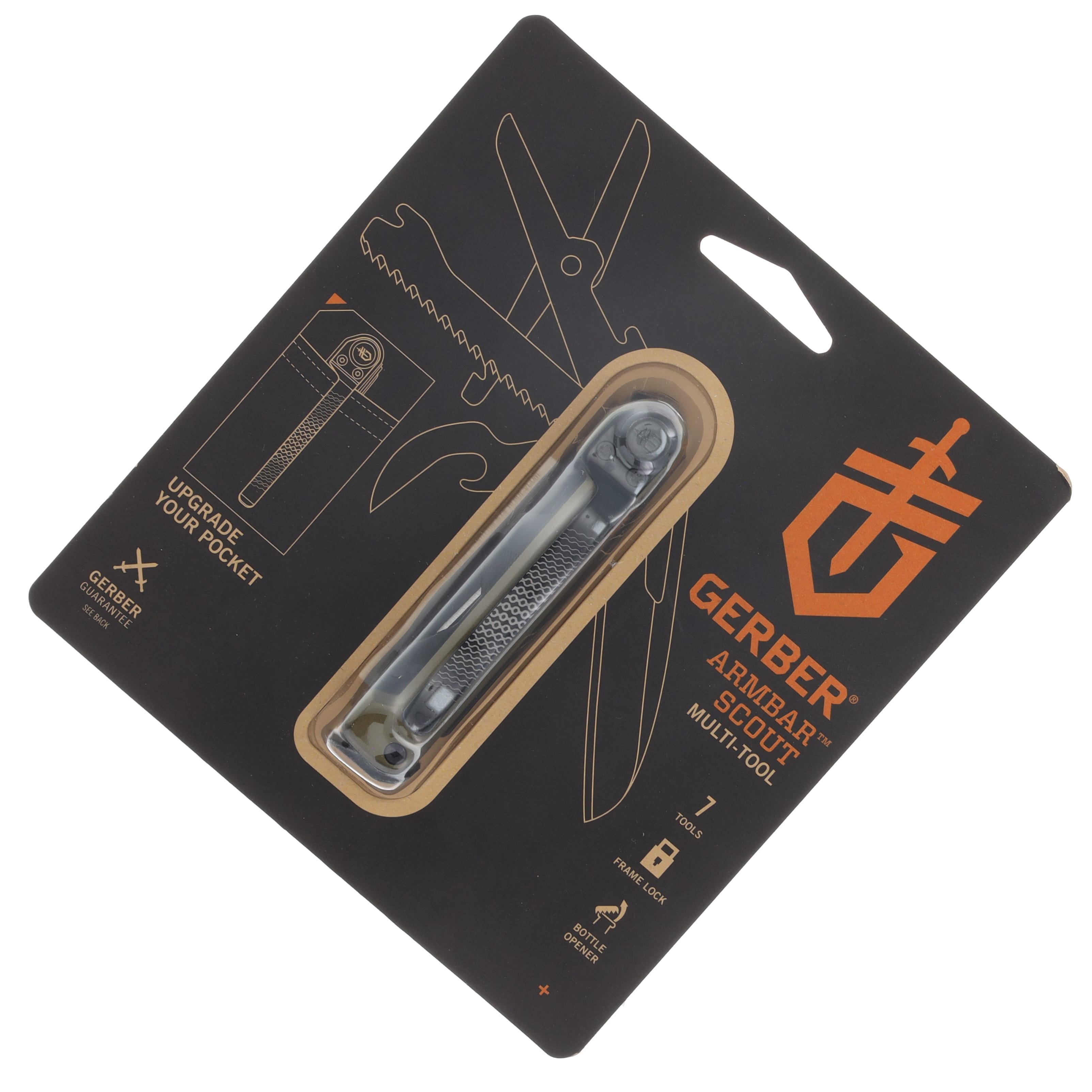 Gerber Armbar Scout E, BLS Green G1064401 View 12