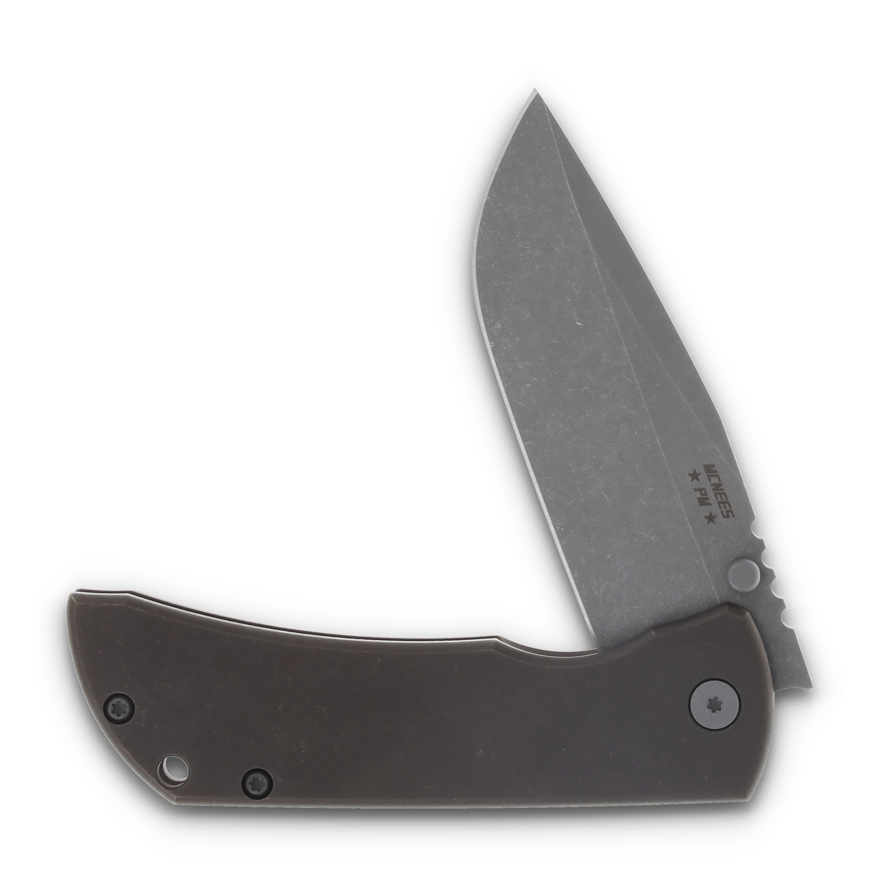 McNee's Custom Knives MAC2 3.5 Atomic Bronze MCNPMMAC235GFAATBZ View 3