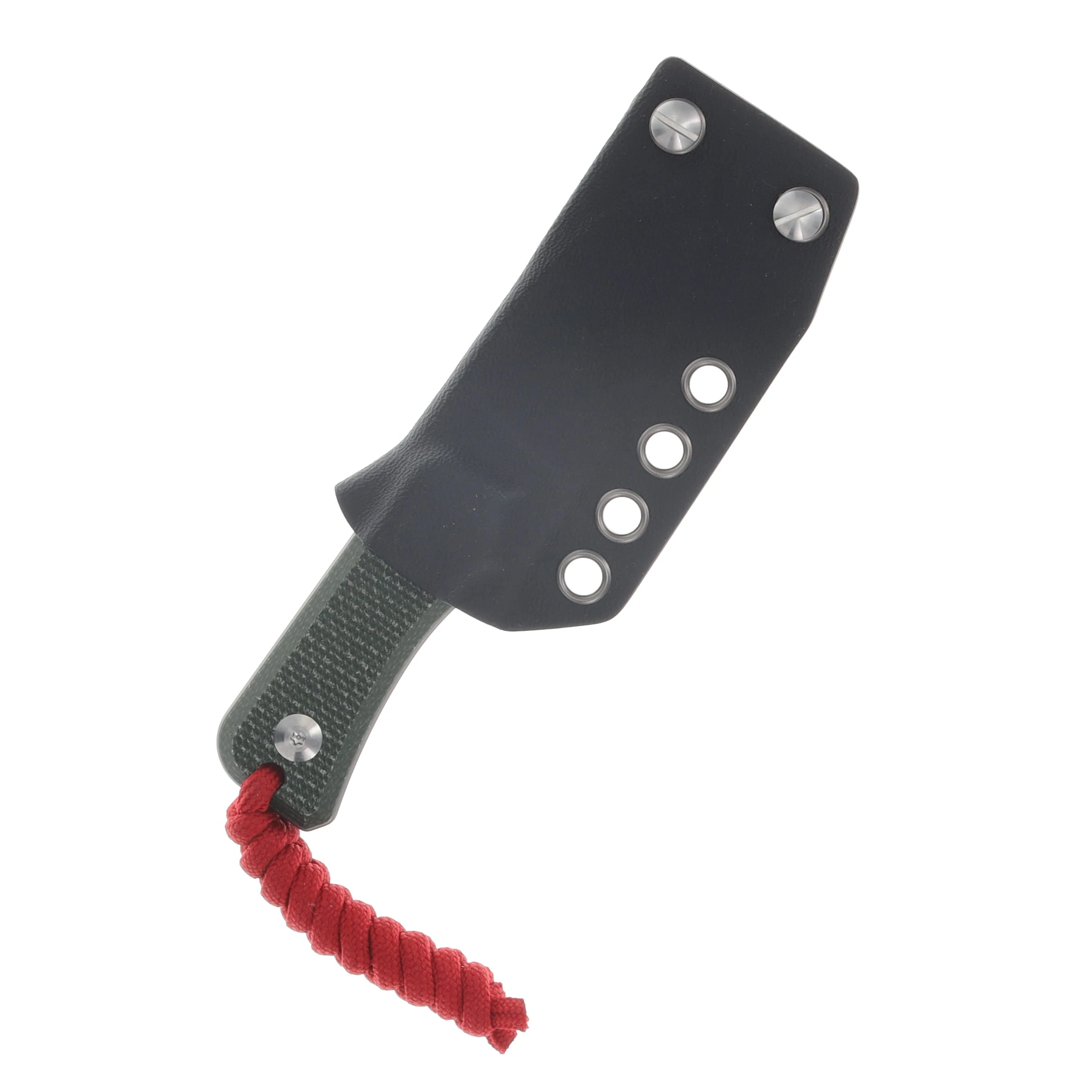CIVIVI Baby Banter Fixed Blade Knife Stonewash Nitro-V/Green Canvas Micarta with Kydex Sheath C23045-2 View 3