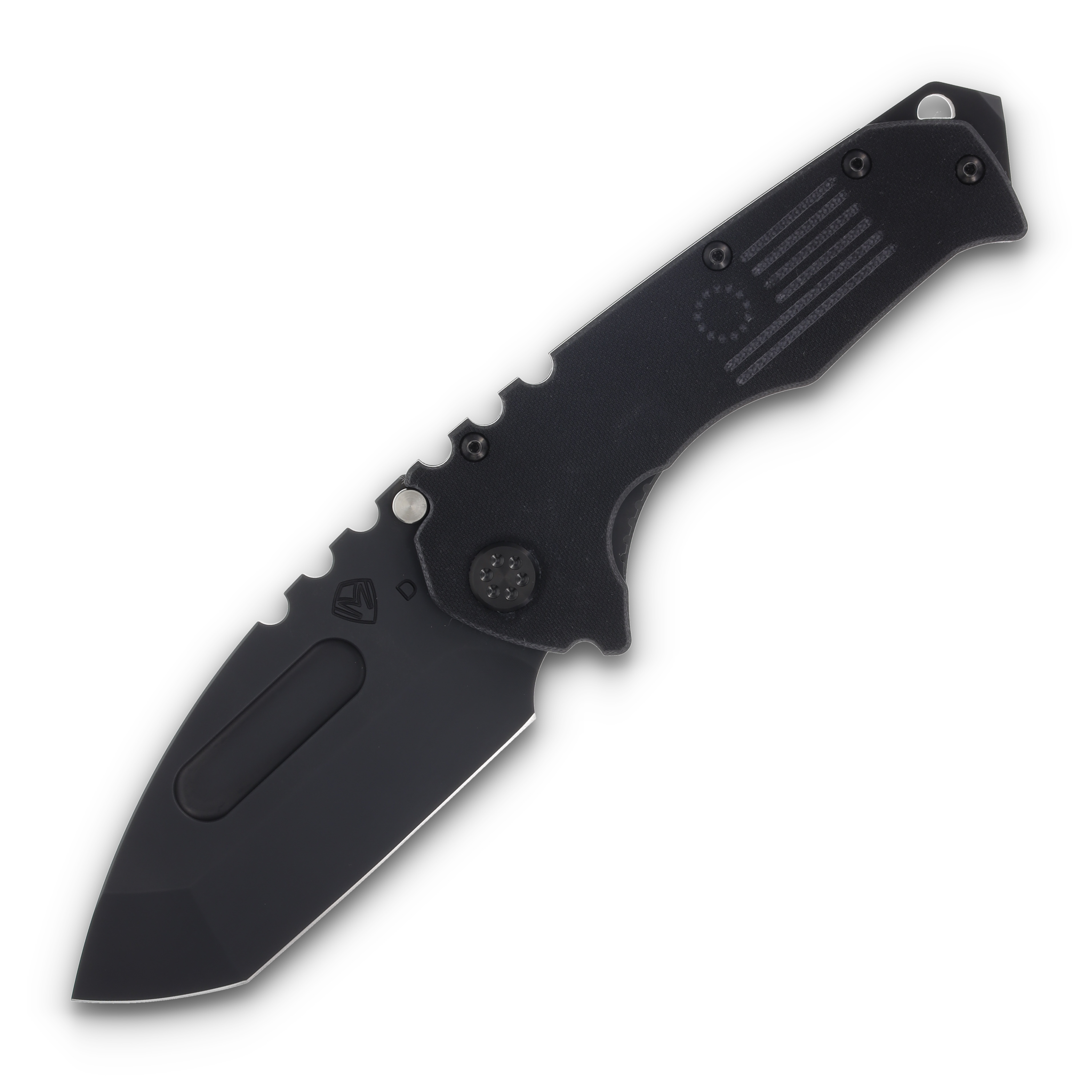 Medford Scout MP Folding Knife DLC D2 Tanto/Black G-10/DLC Hardware MKM30DPT-0808-TPCP-BP View 1