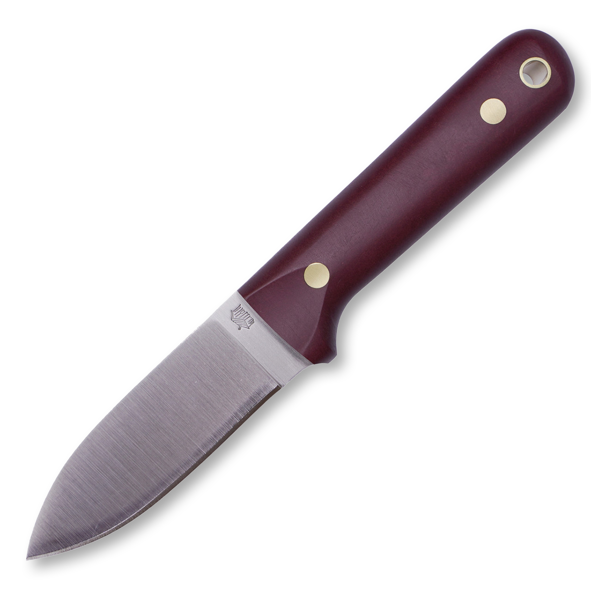 LT Wright Next Gen Fixed Blade Knife Matte A2 Double Red Micarta LT016 View 2