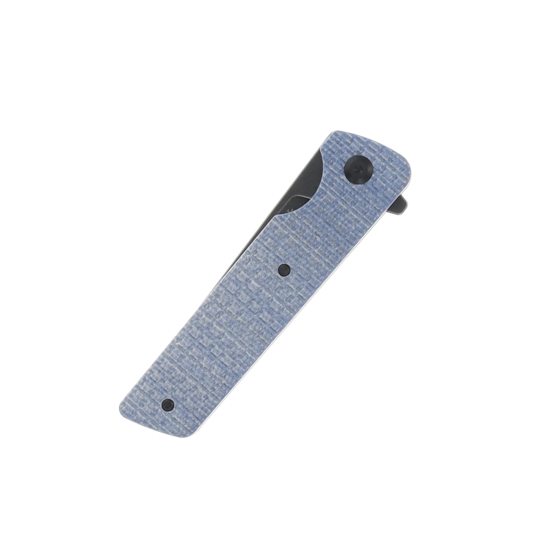 Tenable Anomaly Folding Knife Blue 3.14in Plain Blackwash Drop Point T2038A3 View 4