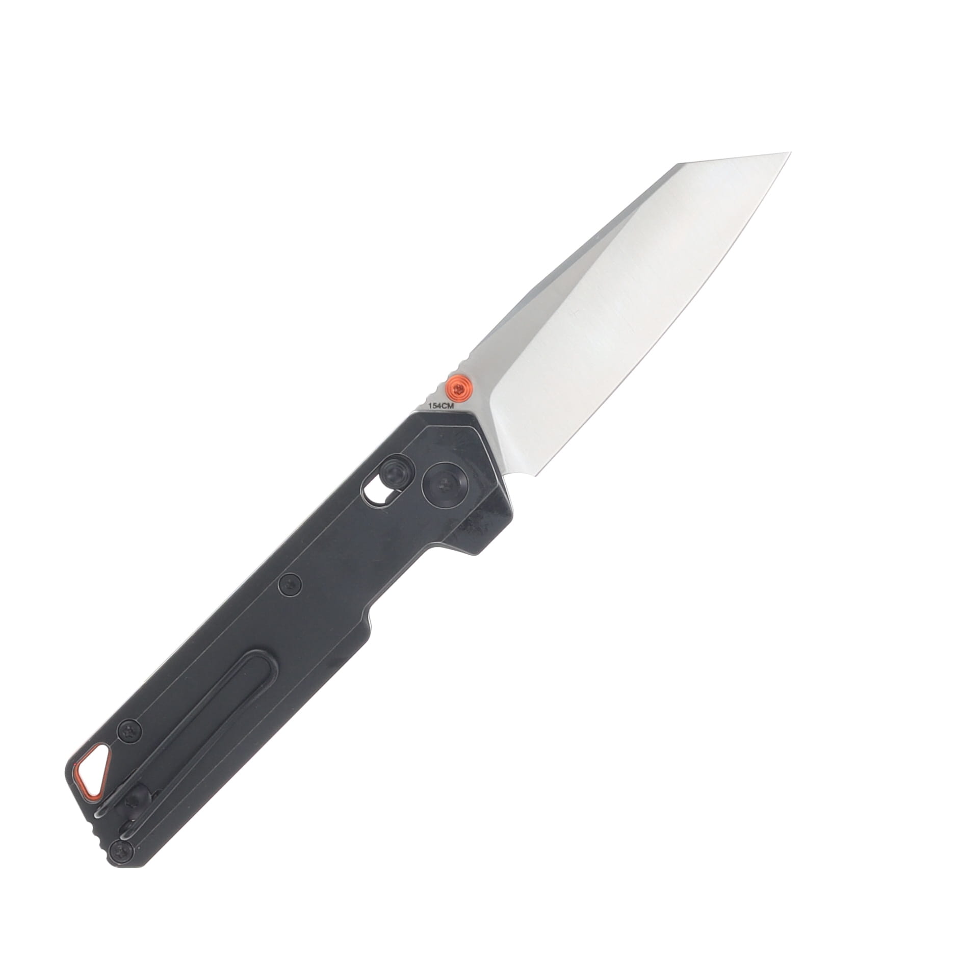 Vosteed Parallel 154CM Satin+Black Titanium A3502 View 2