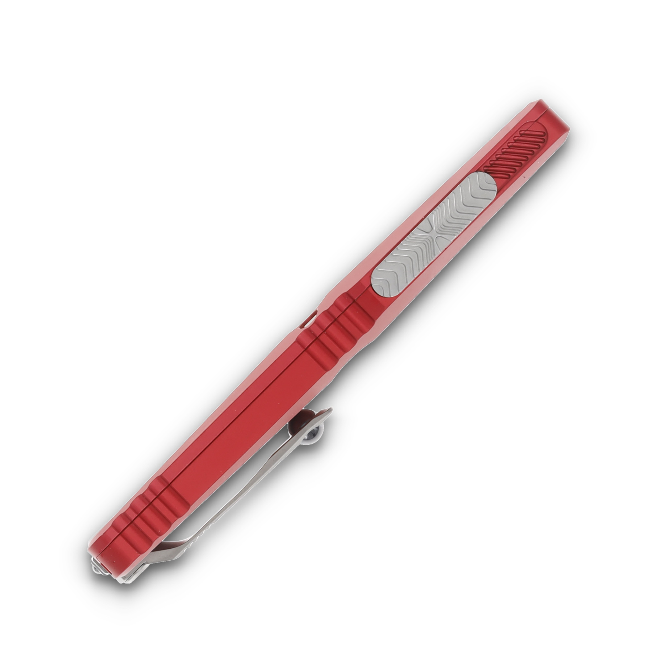 Microtech Combat Troodon DE Gen III Red Stonewash Full Serrated AUMT114212RD View 6