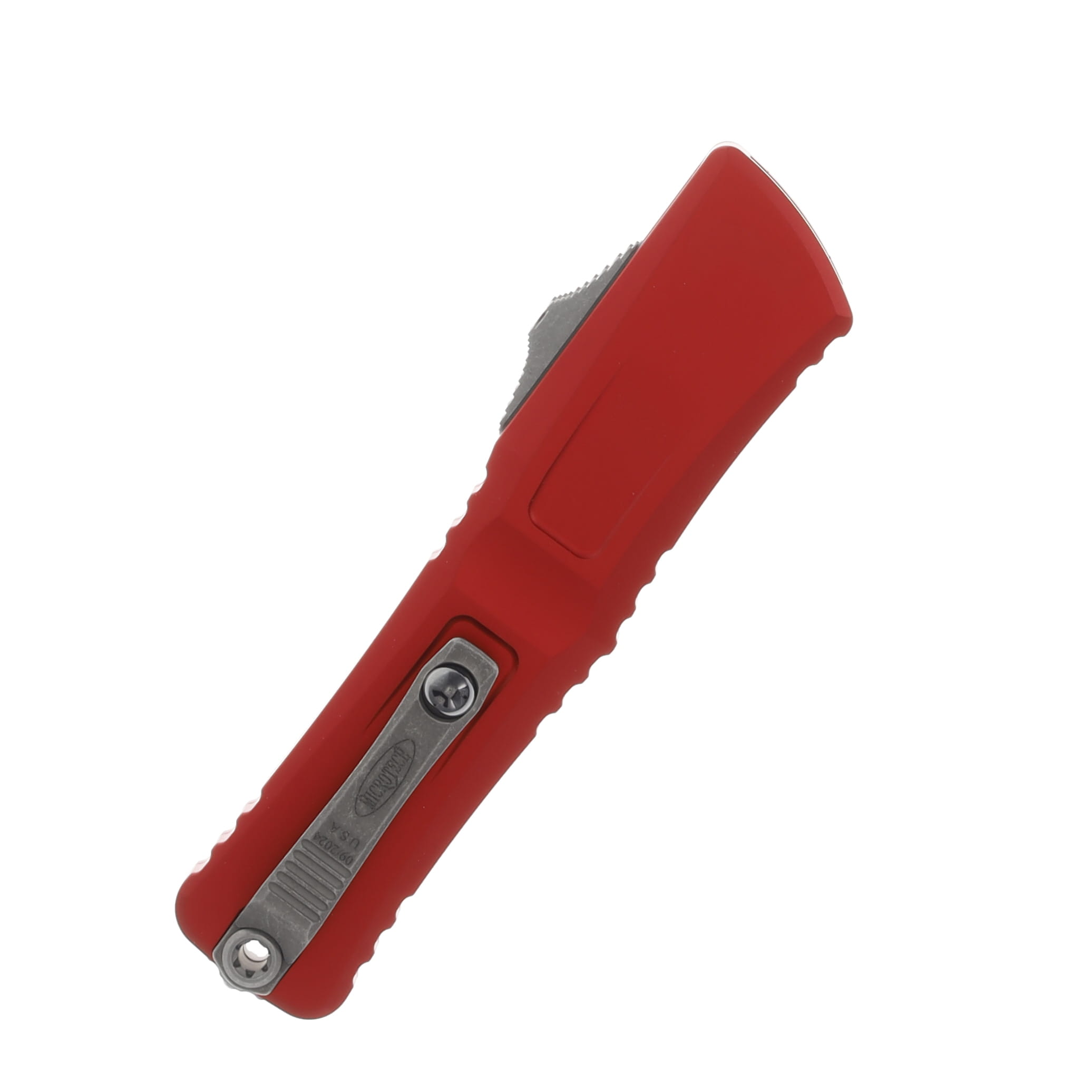 Microtech Combat Troodon DE Gen III Red Apocalyptic Partial Serrated AUMT114211APRD View 2