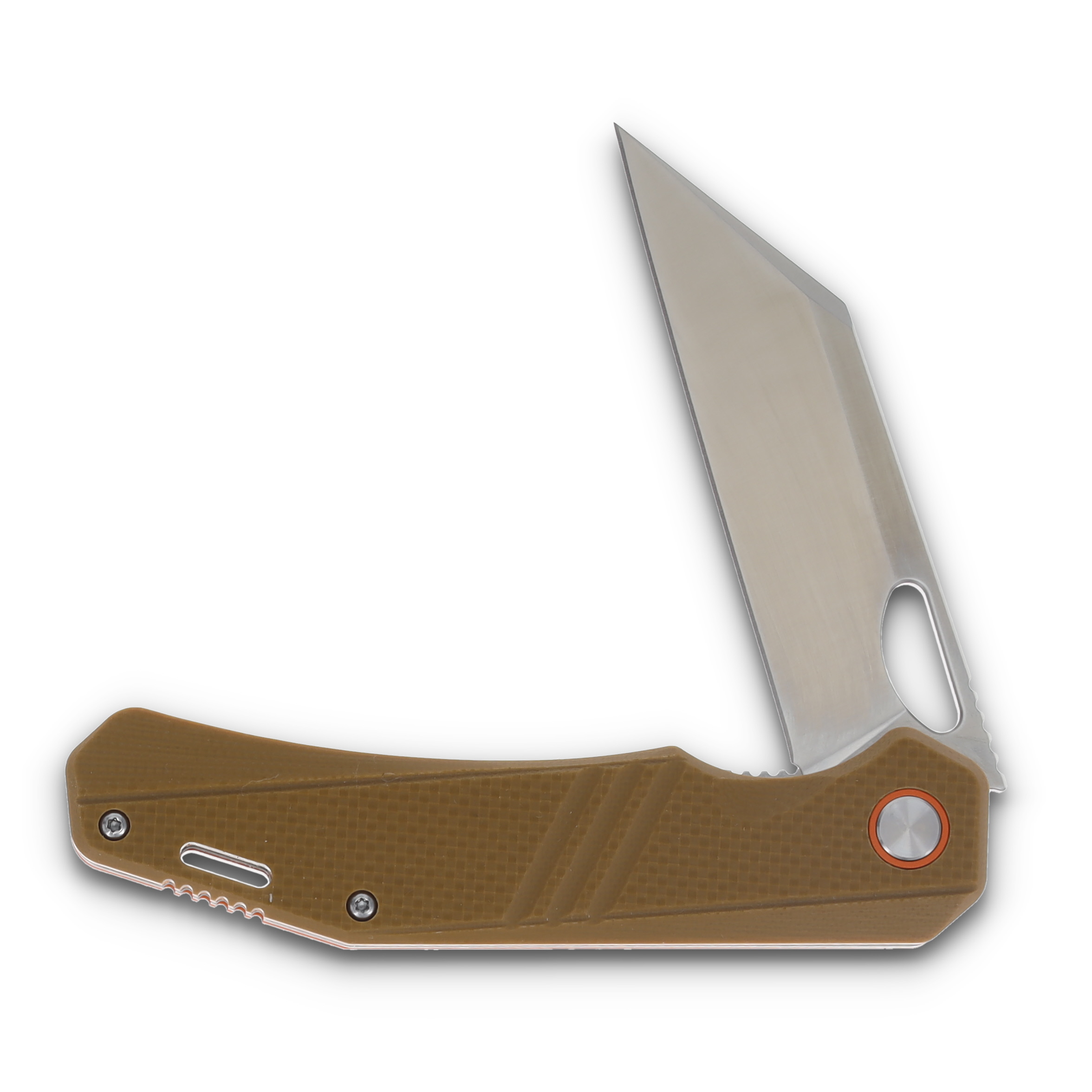 Rough Rider RR2688 Coyote Tan Reverse Tanto Linerlock Folding Knife RR2688 View 3