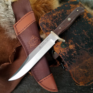 Puma SGB Bowie Jacaranda Wood Fixed Blade Hunting Knife View 8