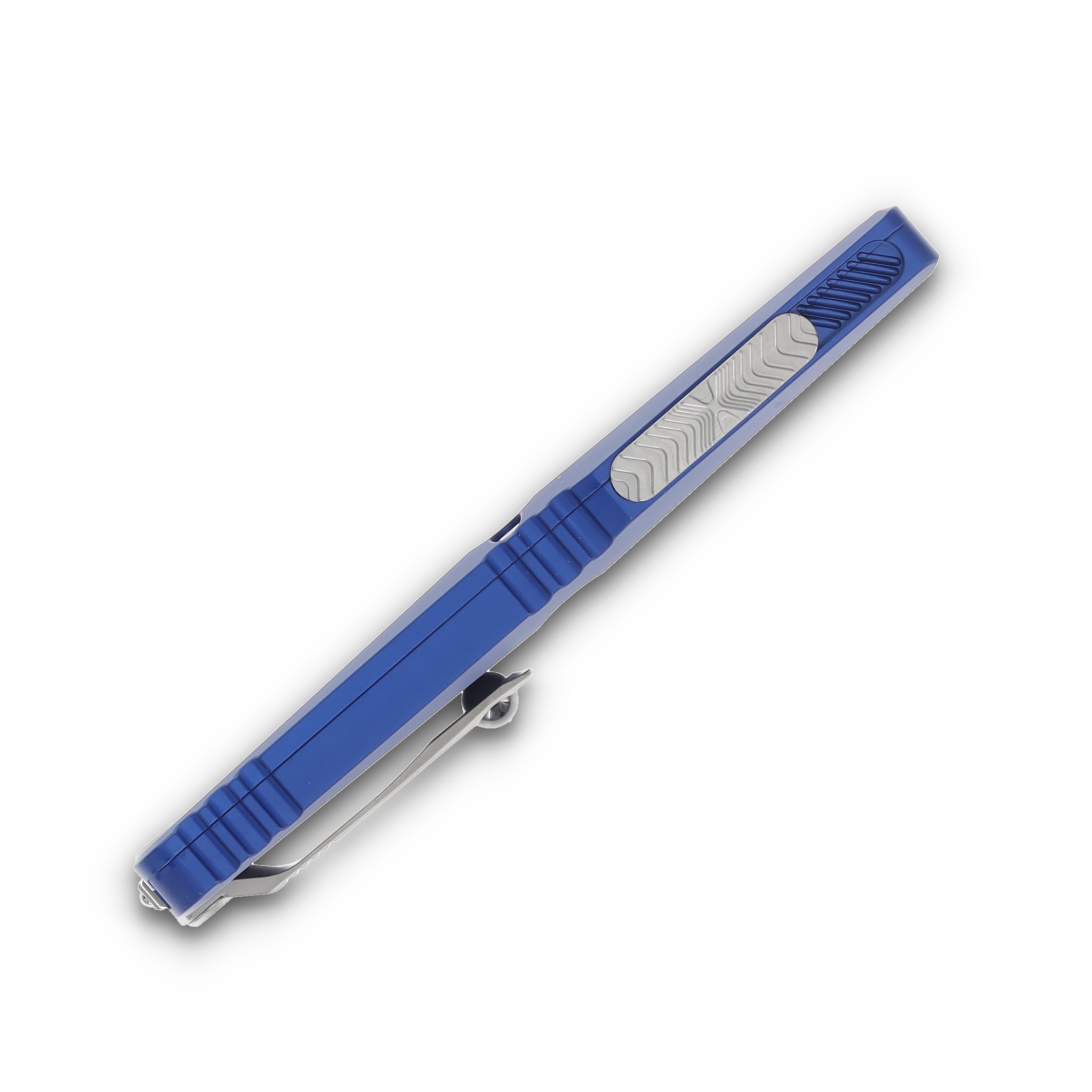 Microtech Combat Troodon T/E Gen III Navy Blue Stonewash Full Serrated AUMT114412NA View 6