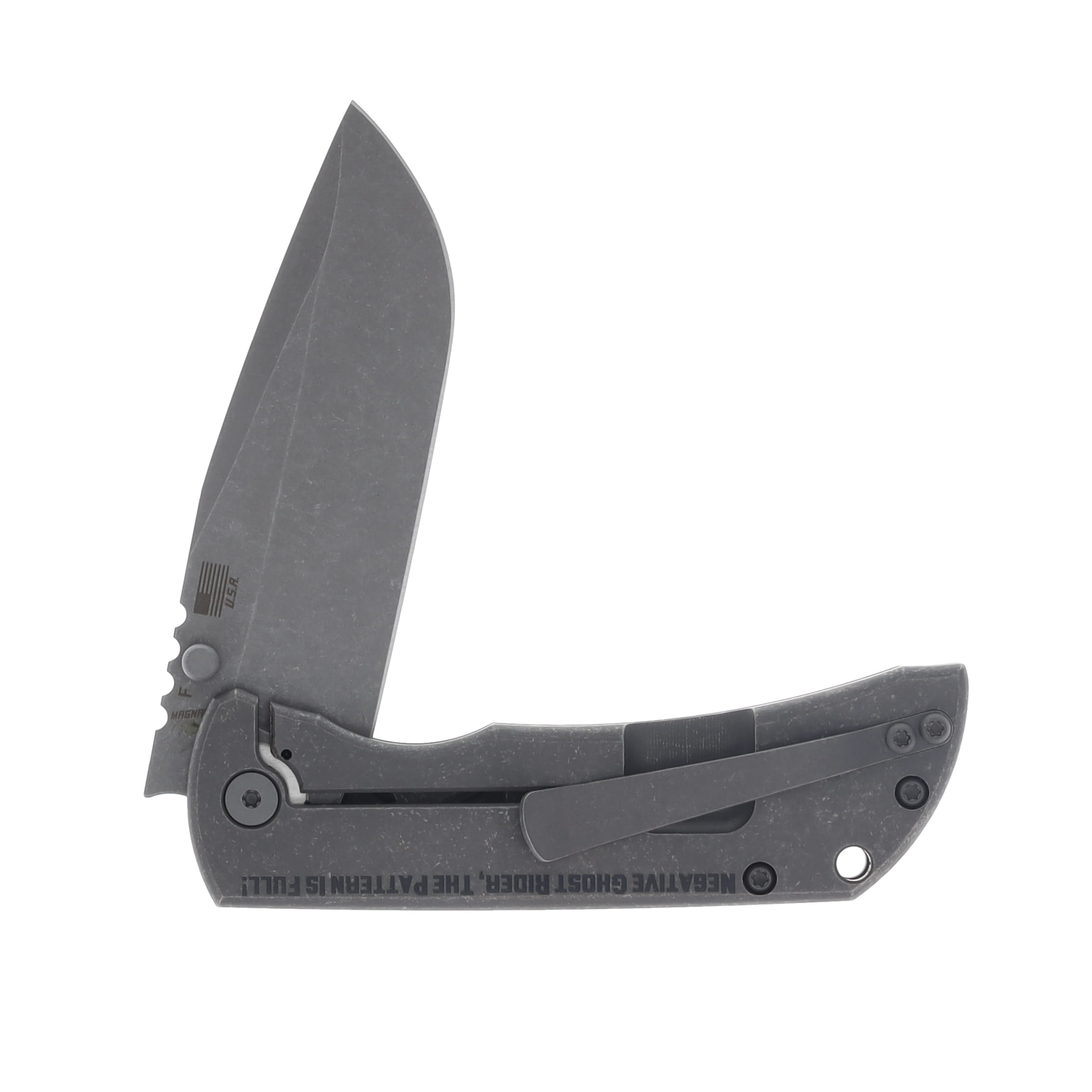 McNees Custom SMKW Exclusive Atomic Manual Folding Knife Maverick Edition MCNMAV01 View 4