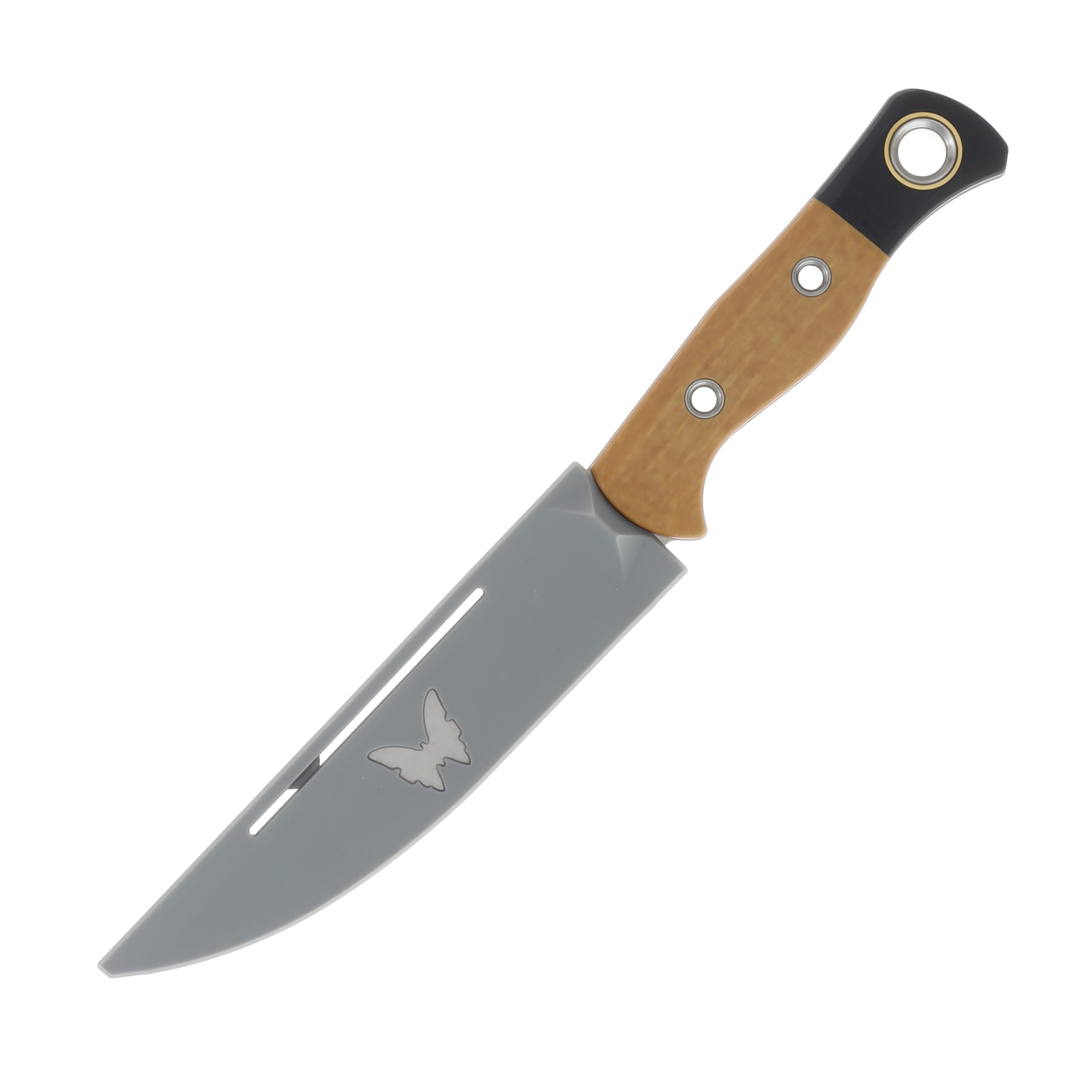 Benchmade Meatcrafter CPM 154 Stonewash Maple Valley Richlite with Black G10 Bolster Handle BM4050-02 View 4