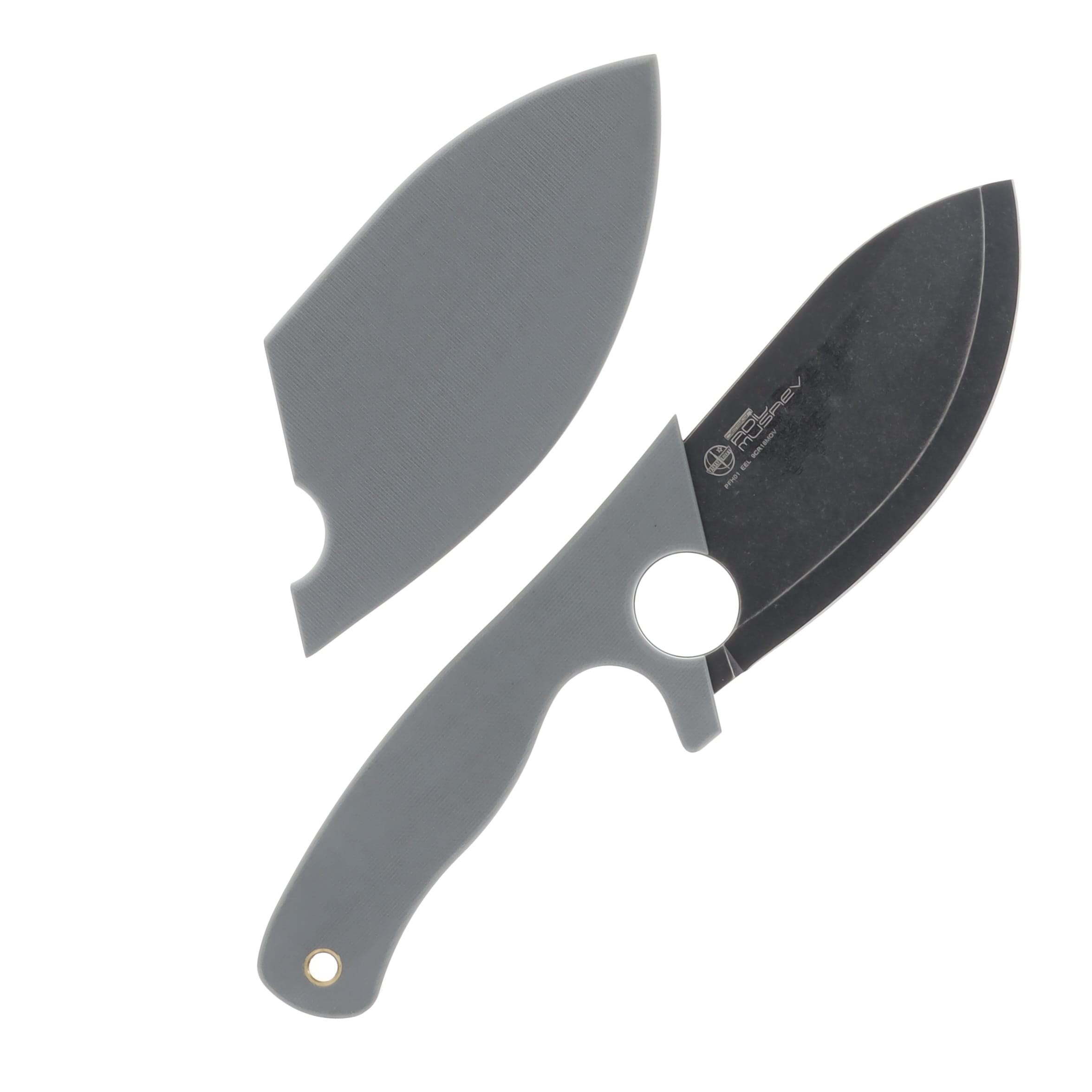 Petrified Fish EEL Fix Blade 9cr18mov Stonewash Gray G10 PFH01GADW View 2