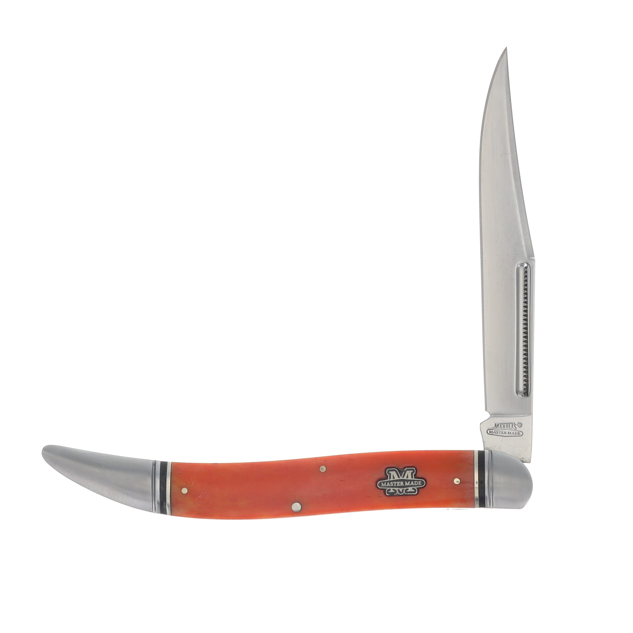 Marble's Master Made Large Toothpick Folding Knife Orange MMM004 View 3