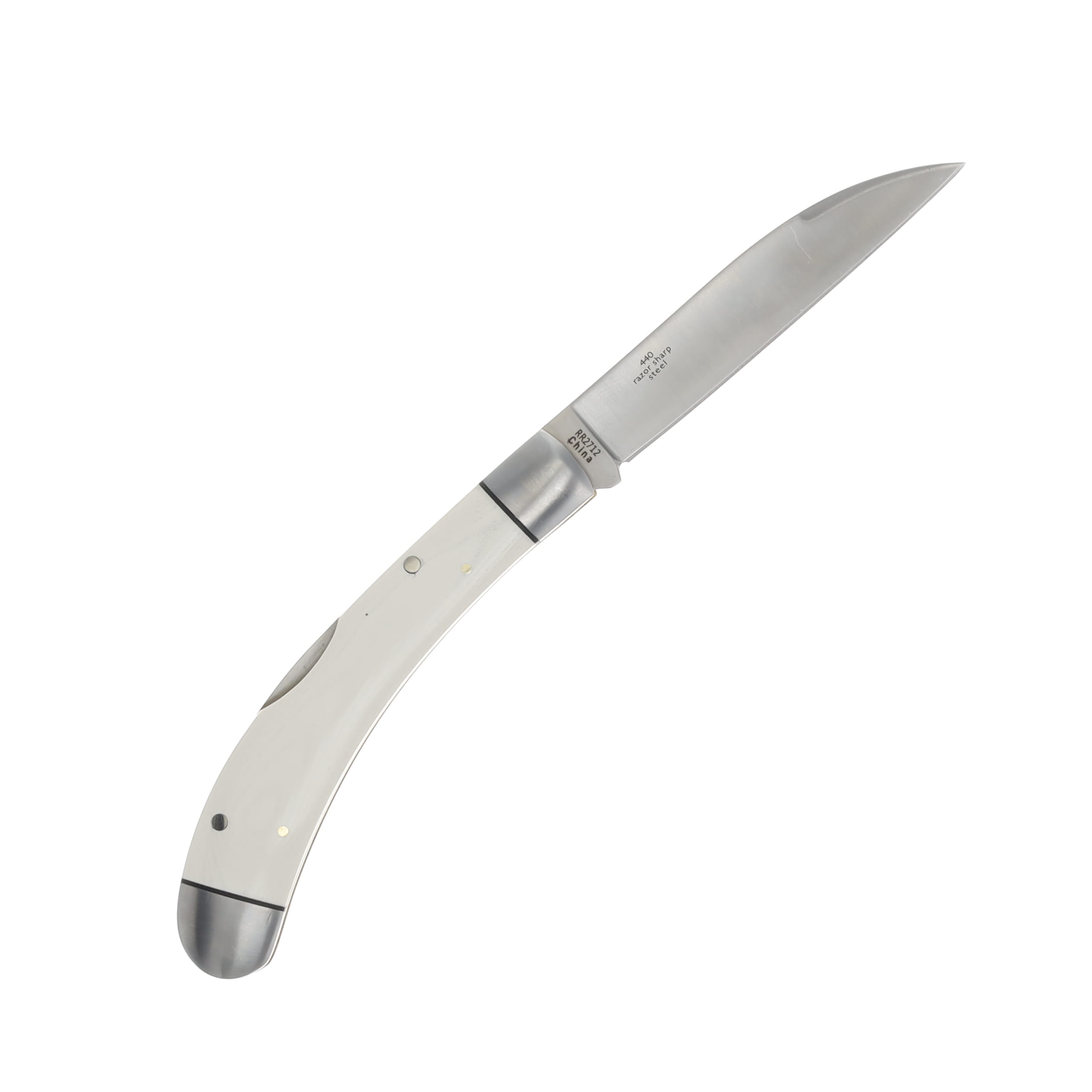 Rough Rider Wharncliffe White Micarta RR2712 View 2