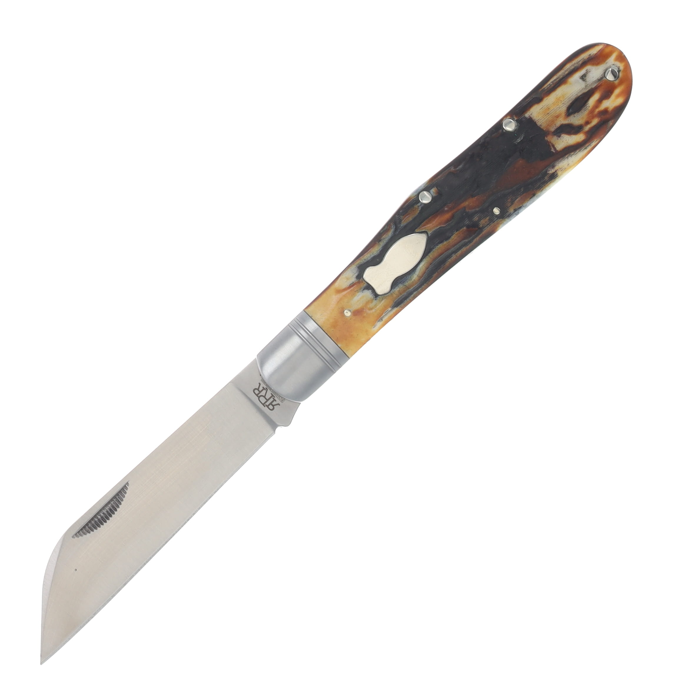 Rough Ryder Reserve Granddaddy Barlow D2/Jigged Cinnamon Bone