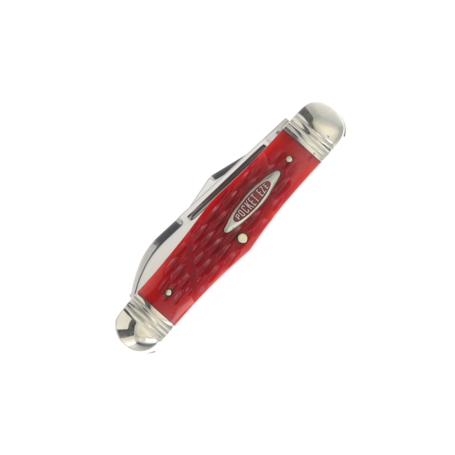 Robeson Red Wormgroove Jigged Bone Swellcenter Moose Folding Knife ROB622225 View 4