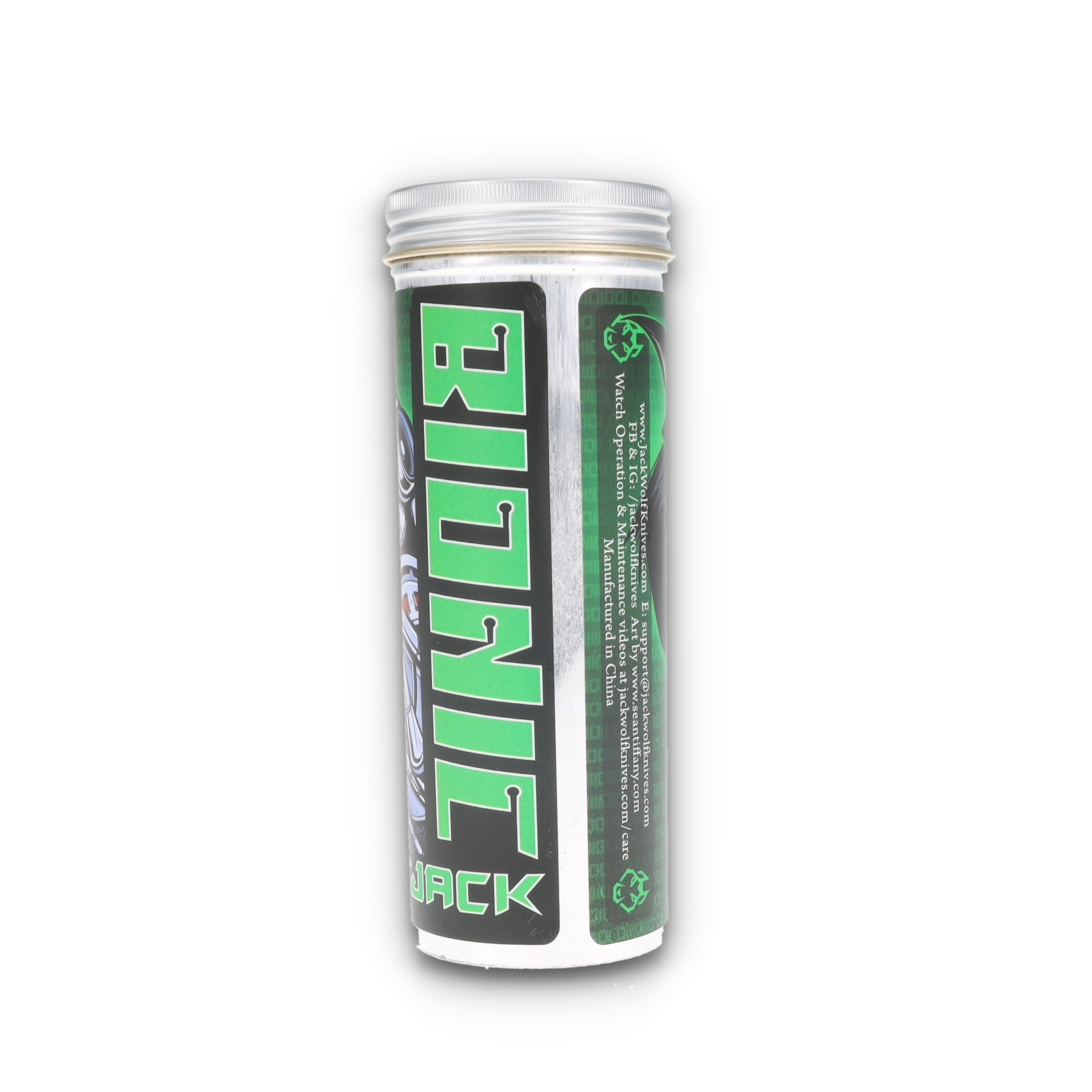 Jack Wolf Bionic Jack Folding Knife Watermelon Sugar CamoCarbon BIONI-01-CC-WAT-SUG View 16