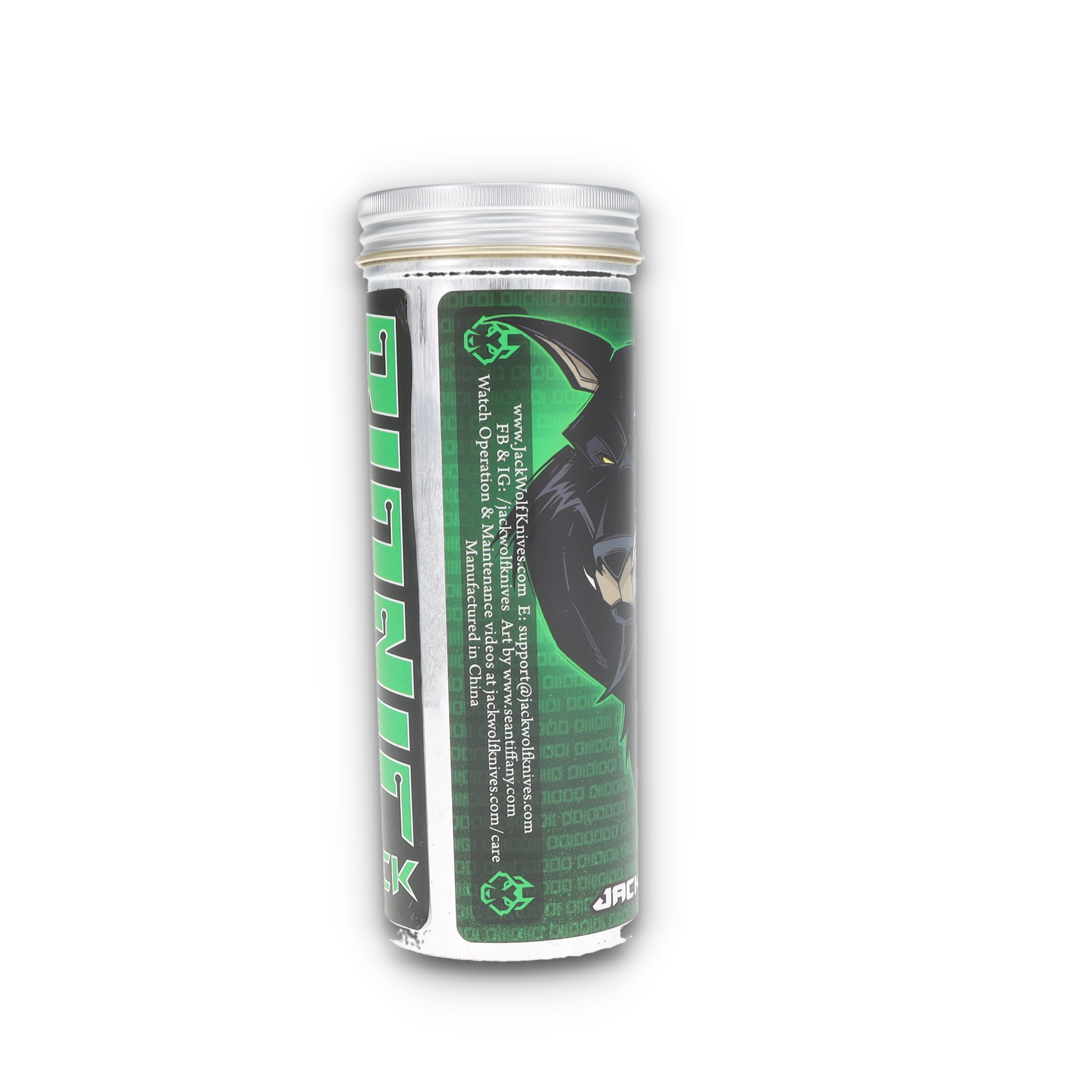 Jack Wolf Bionic Jack Folding Knife Watermelon Sugar CamoCarbon BIONI-01-CC-WAT-SUG View 20