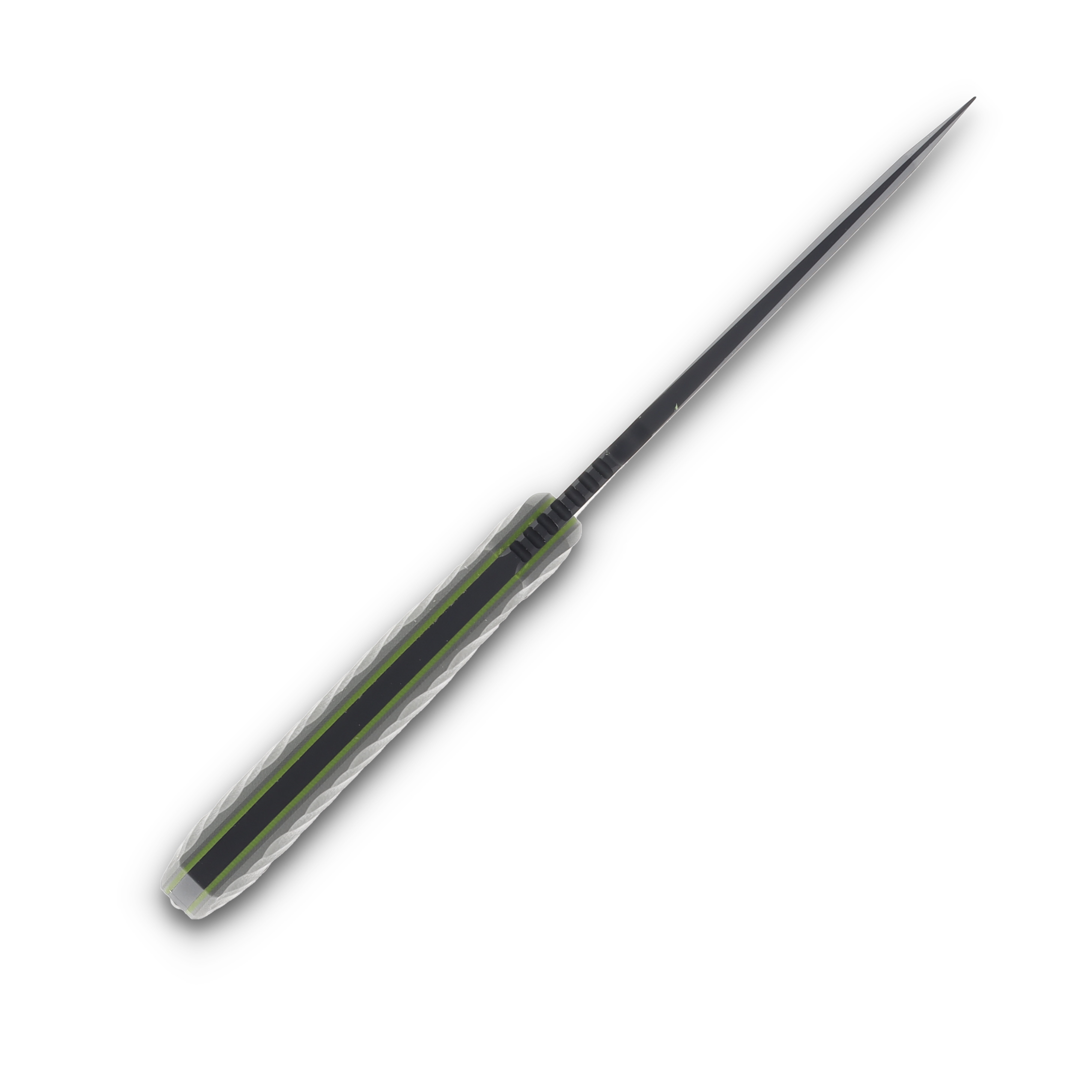 TOOR Zenith Apocolypse Fixed Knife Gray 4 Inch Plain Black Clip Point ZENITHA View 5