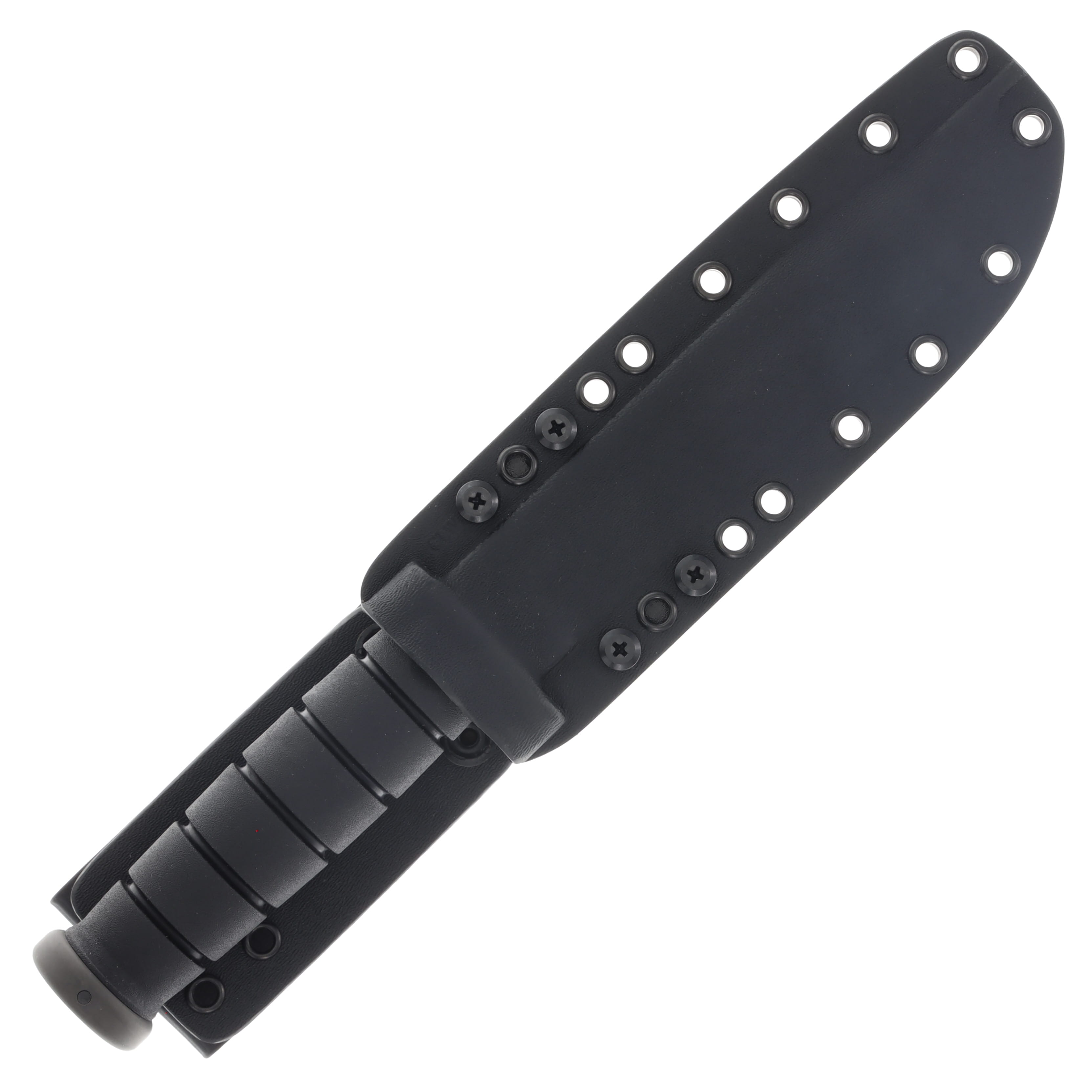 Spartan KA-BAR Black Handle Black Blade Coyote Kydex Sheath SB54BKBKKYTN View 3
