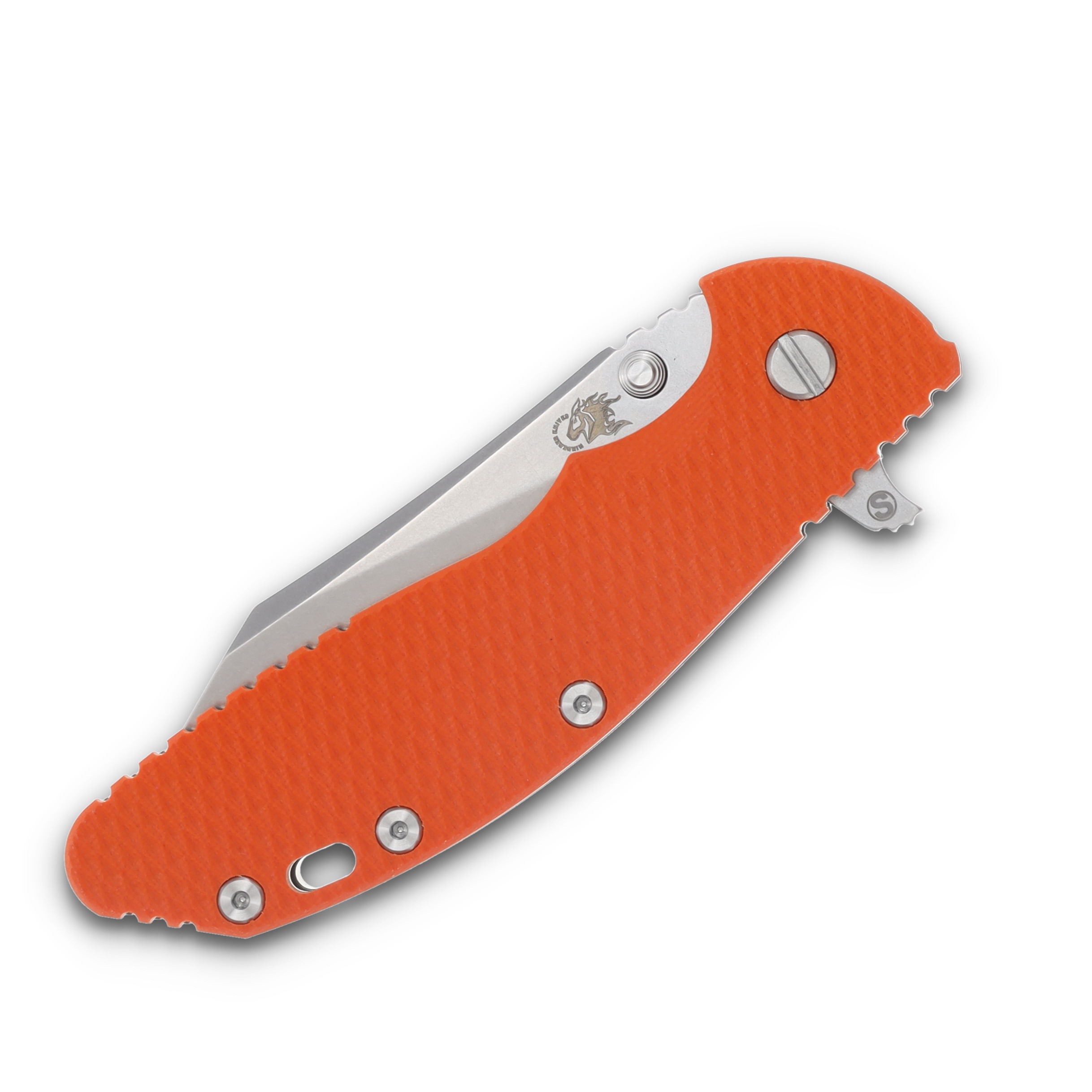 Hinderer 4 0 XM 24 Skinny Folding Knife 4in Plain Bronze Orange G10 KXM40SKWCSWBZOR View 5