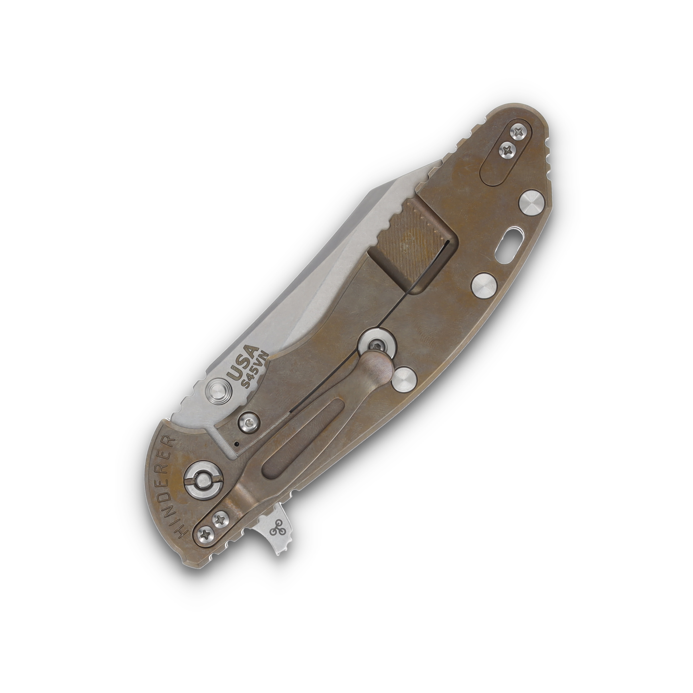 Hinderer 4 0 XM 24 Skinny Folding Knife 4in Plain Translucent Green G-10 KXM40SKWCSWBZTG View 6