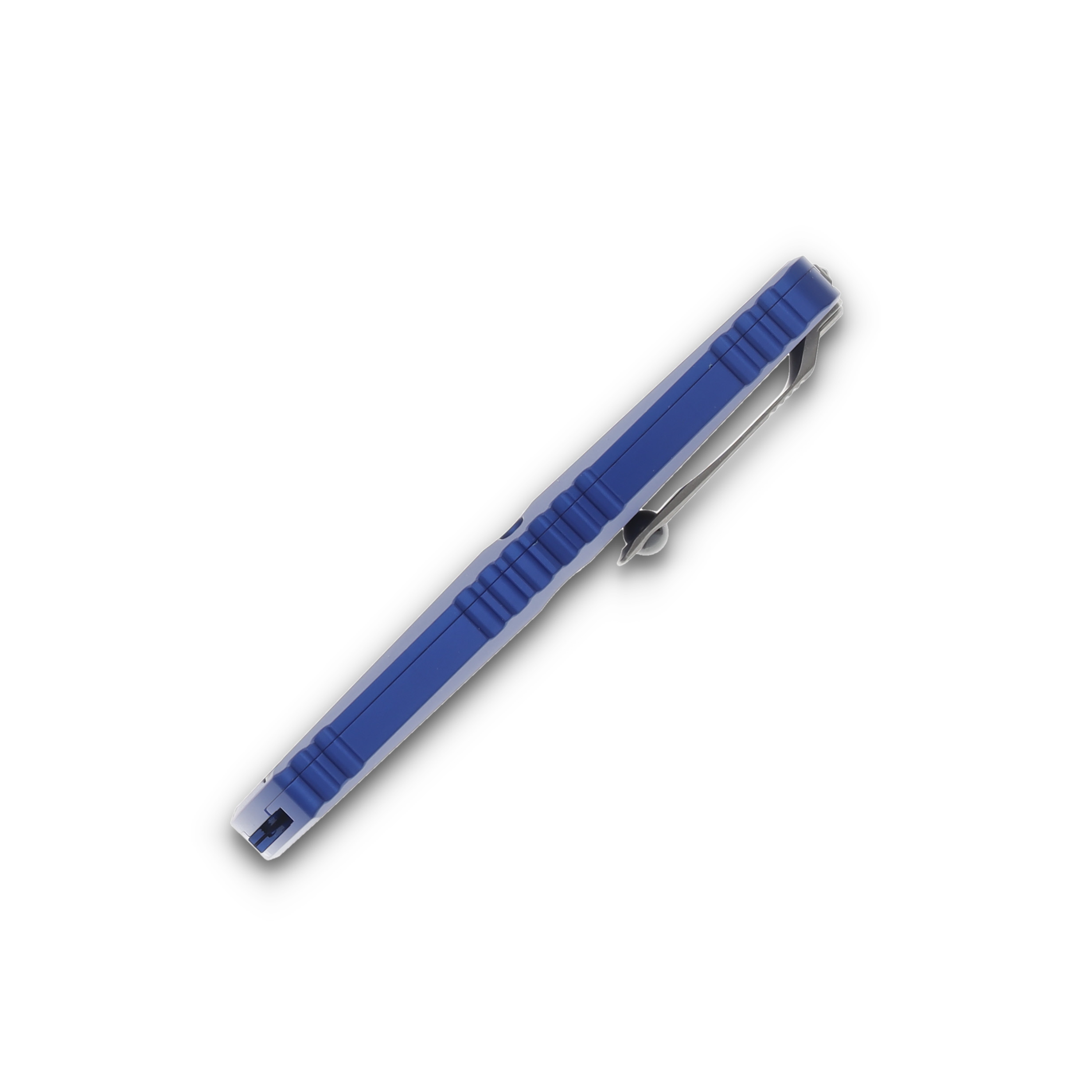 Microtech Combat Troodon Gen III Navy Blue OTF SE Apocalyptic Drop Point AUMT114310APNA View 5
